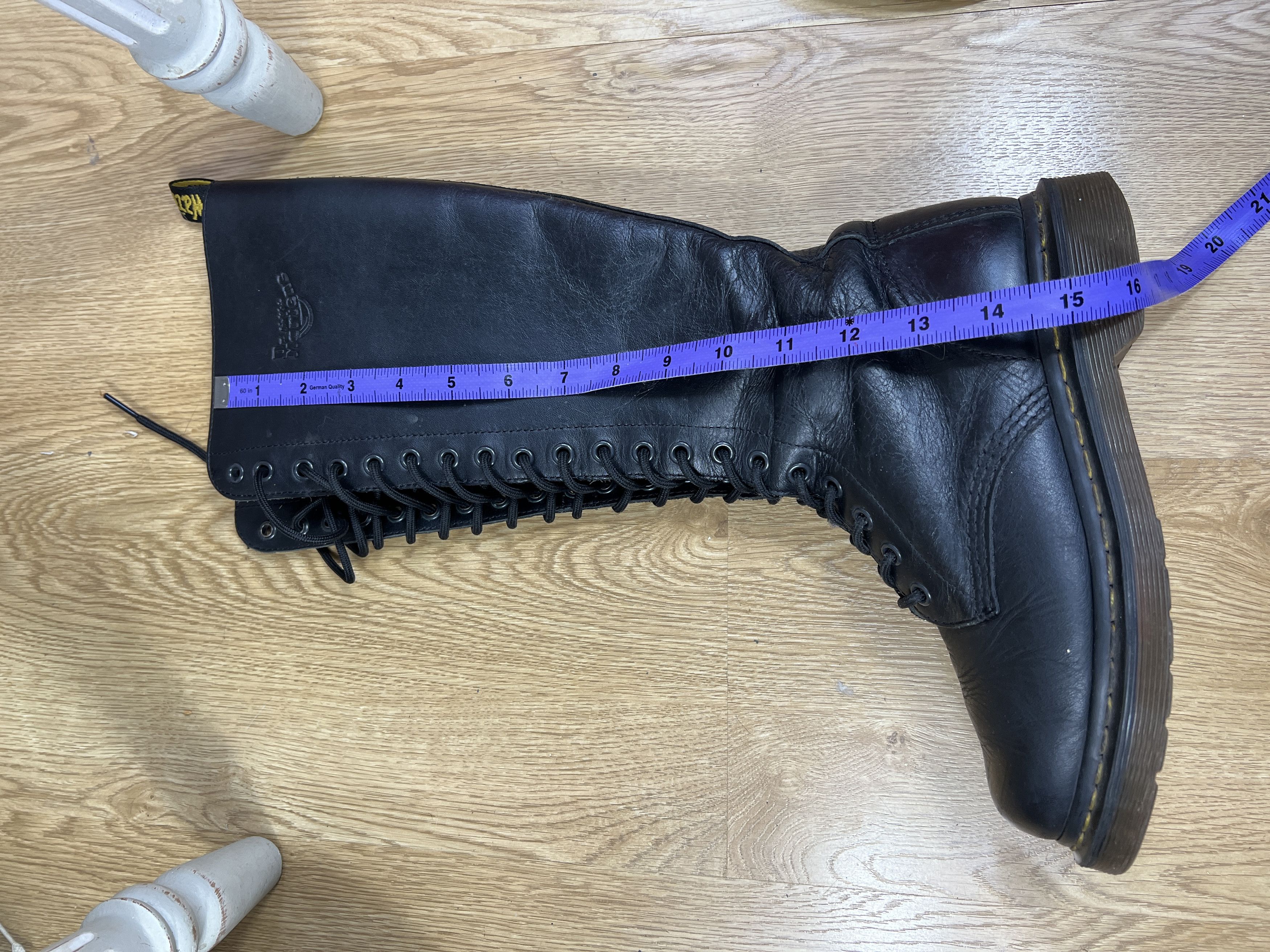 Dr. Martens DR.MARTENS LEATHER HIGH BOOTS Size US 6 / IT 36 - 8 Thumbnail