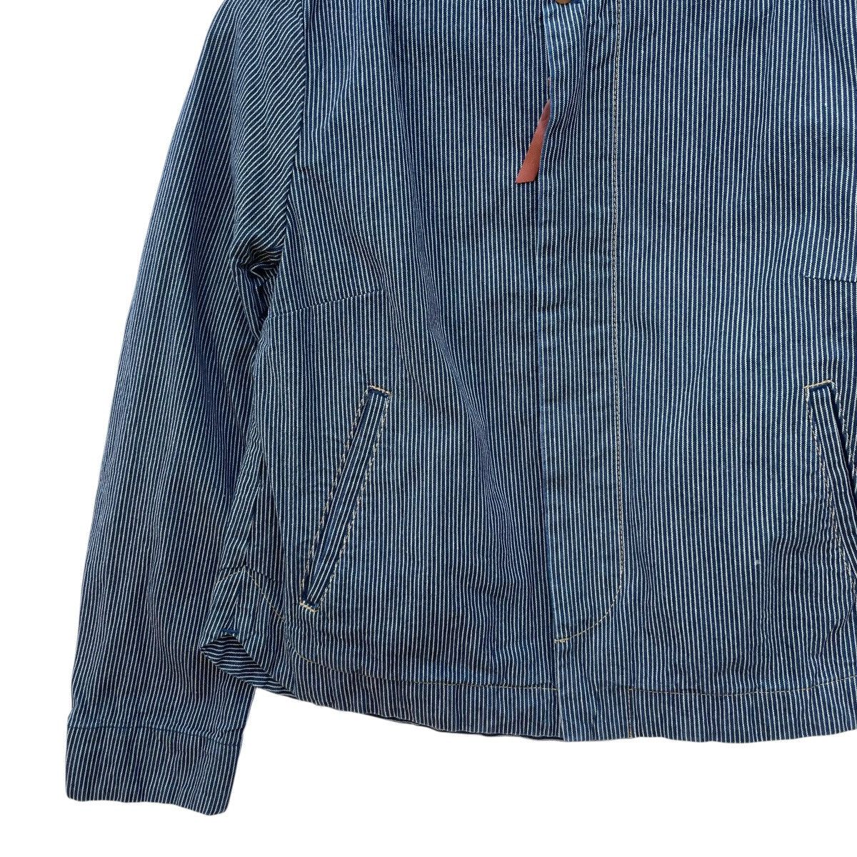 45rpm 💥Japanese Brand Pallas Palace Cropped Hikory Denim Jacket Size M / US 6-8 / IT 42-44 - 4 Thumbnail