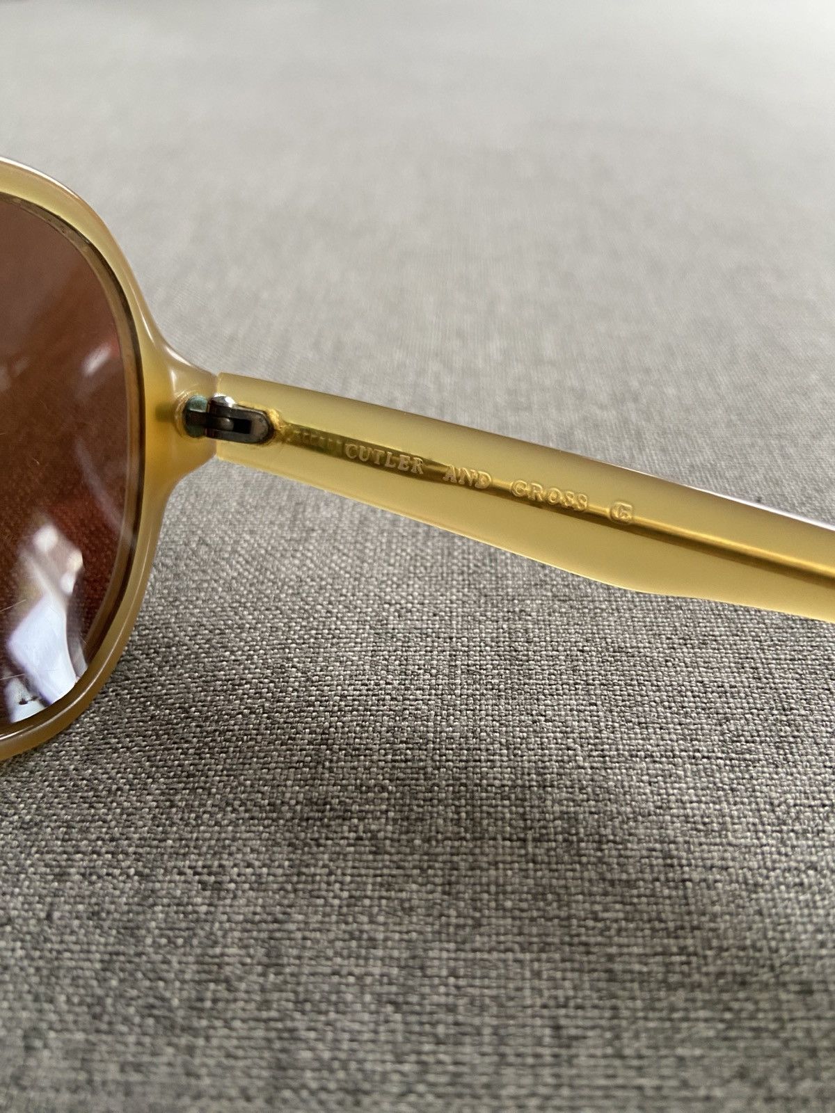 Cutler and Gross Cutler and Gross Vintage Sunglasses Size ONE SIZE - 4 Thumbnail