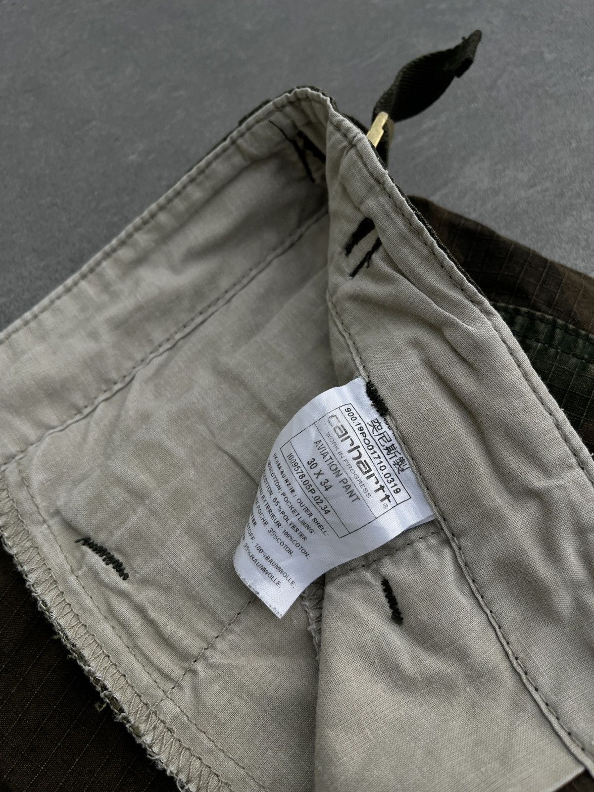 Carhartt × Carhartt Wip Vintage CARHARTT WIP Aviation Cargo Pants Size US 30 / EU 46 - 7 Thumbnail