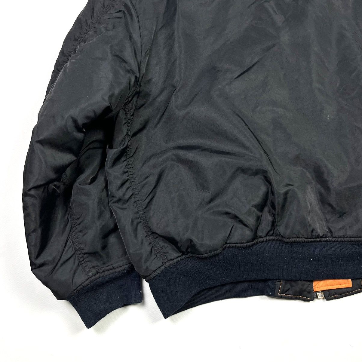 Vintage Night Crows Vintage Bomber Jacket Black Military Aviator Size US XL / EU 56 / 4 - 9 Thumbnail