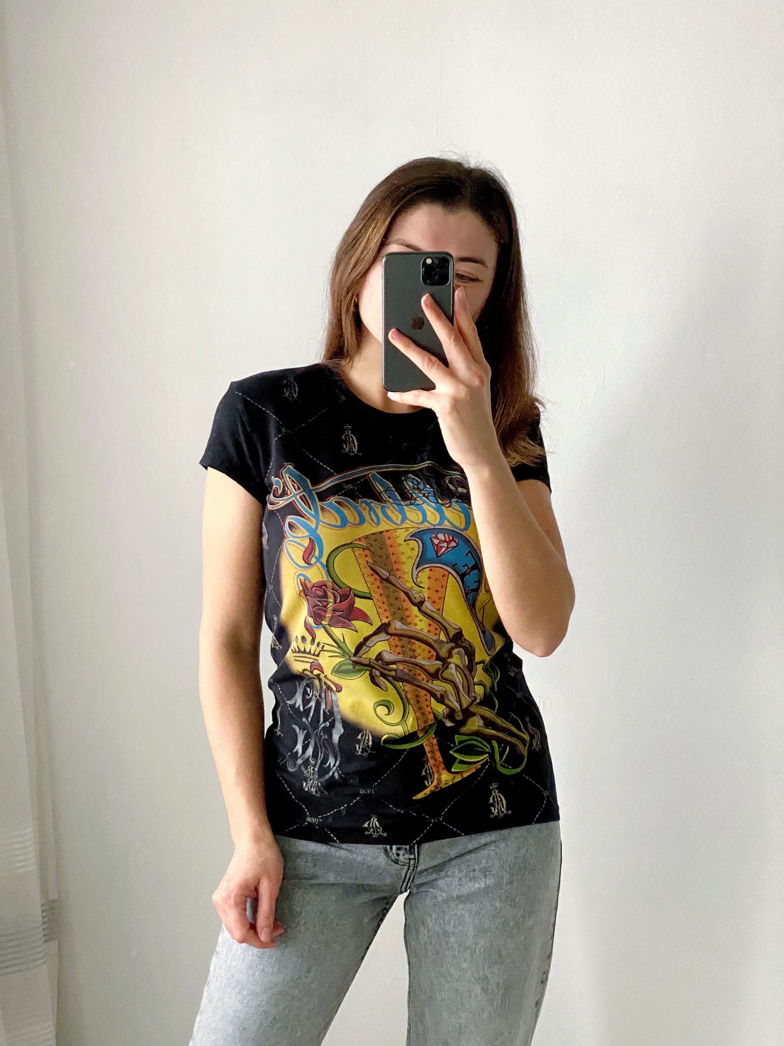 Christian Audigier × Ed Hardy × Vintage Christian Audigier T-Shirt Celebrate Life Ed Hardy Size M / US 6-8 / IT 42-44 - 12 Thumbnail