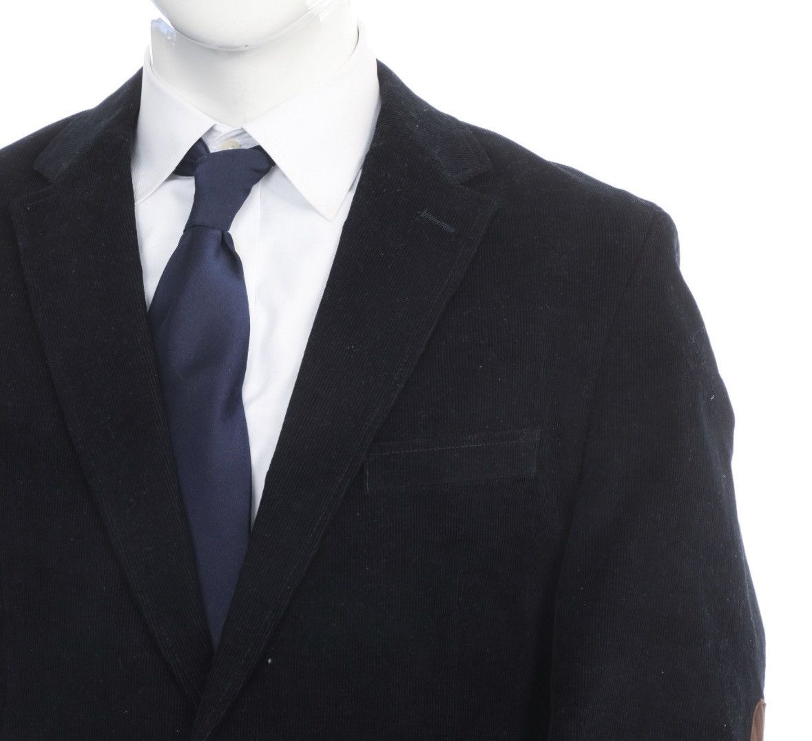 Jack Victor Jack Victor Prossimo Silk Wool Herringbone Blazer 46L Size 46L - 2 Thumbnail