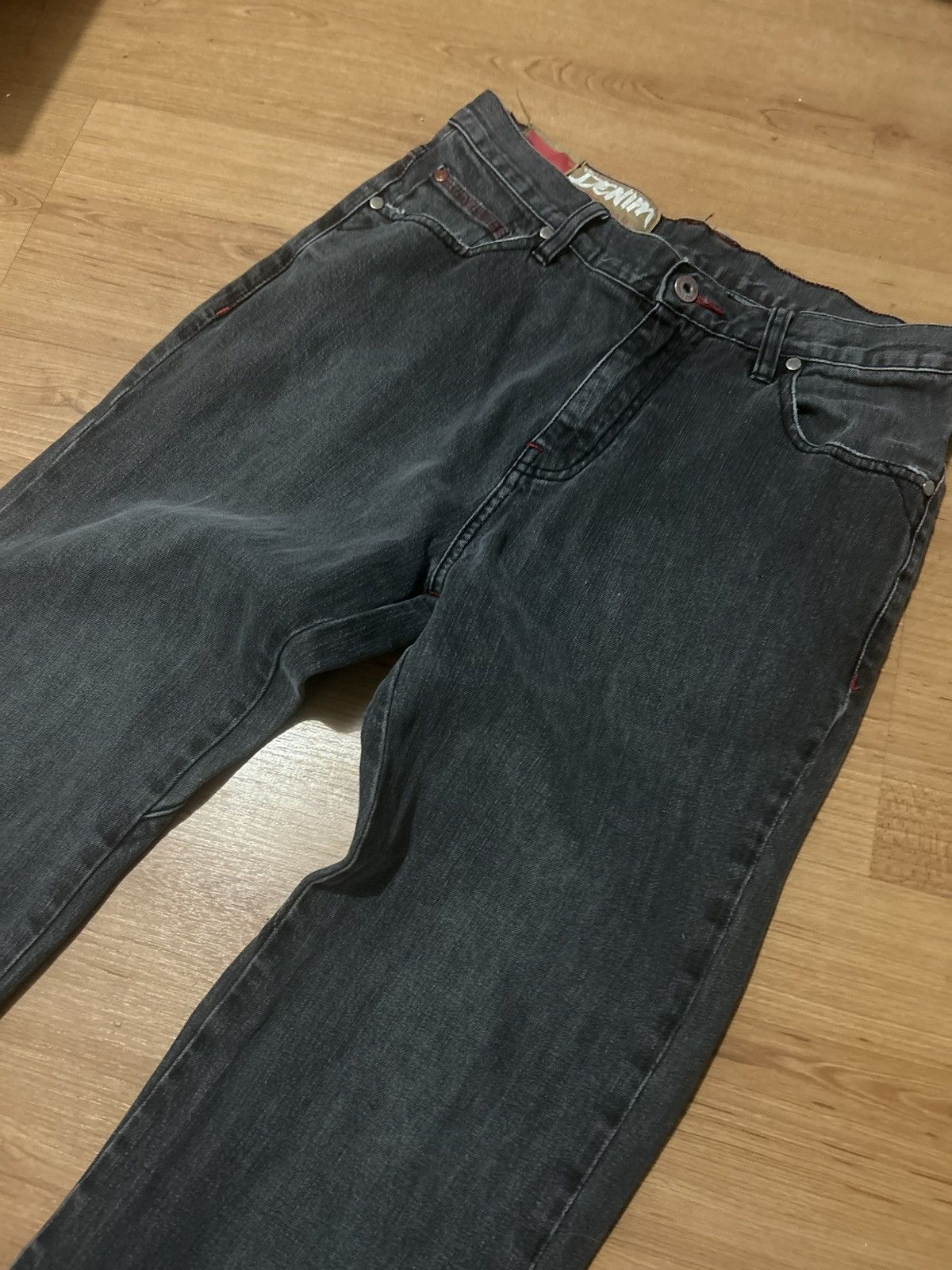 DC Crazy Y2K Vintage Dc Shors Straight Faded Denim Jeans Size US 30 / EU 46 - 7 Thumbnail