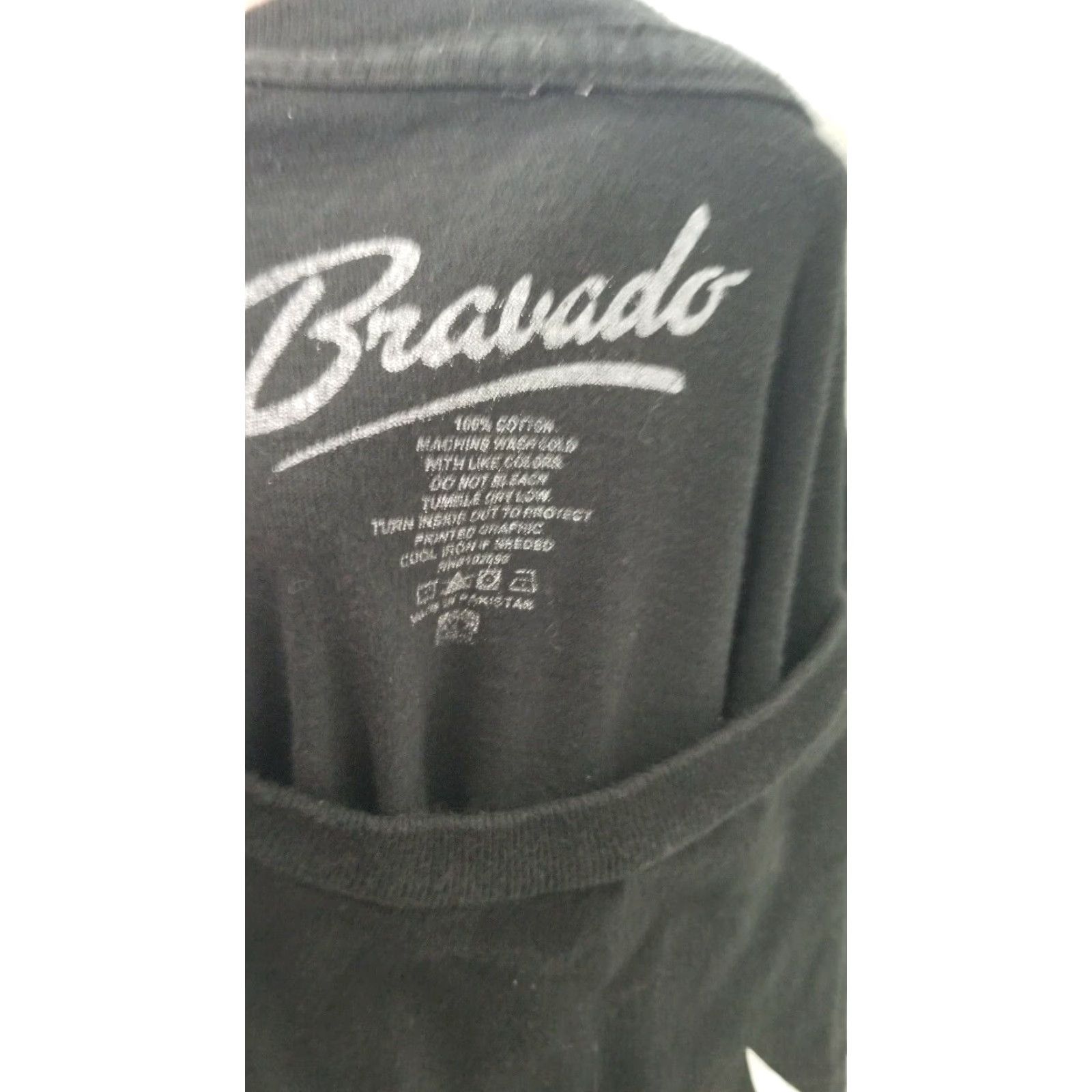Bravado VINTAGE Bravado Metallica T-Shirt Black Adult XL Crew Neck Short Sleeve Lightning Logo 90s Mens Size US XL / EU 56 / 4 - 2 Thumbnail
