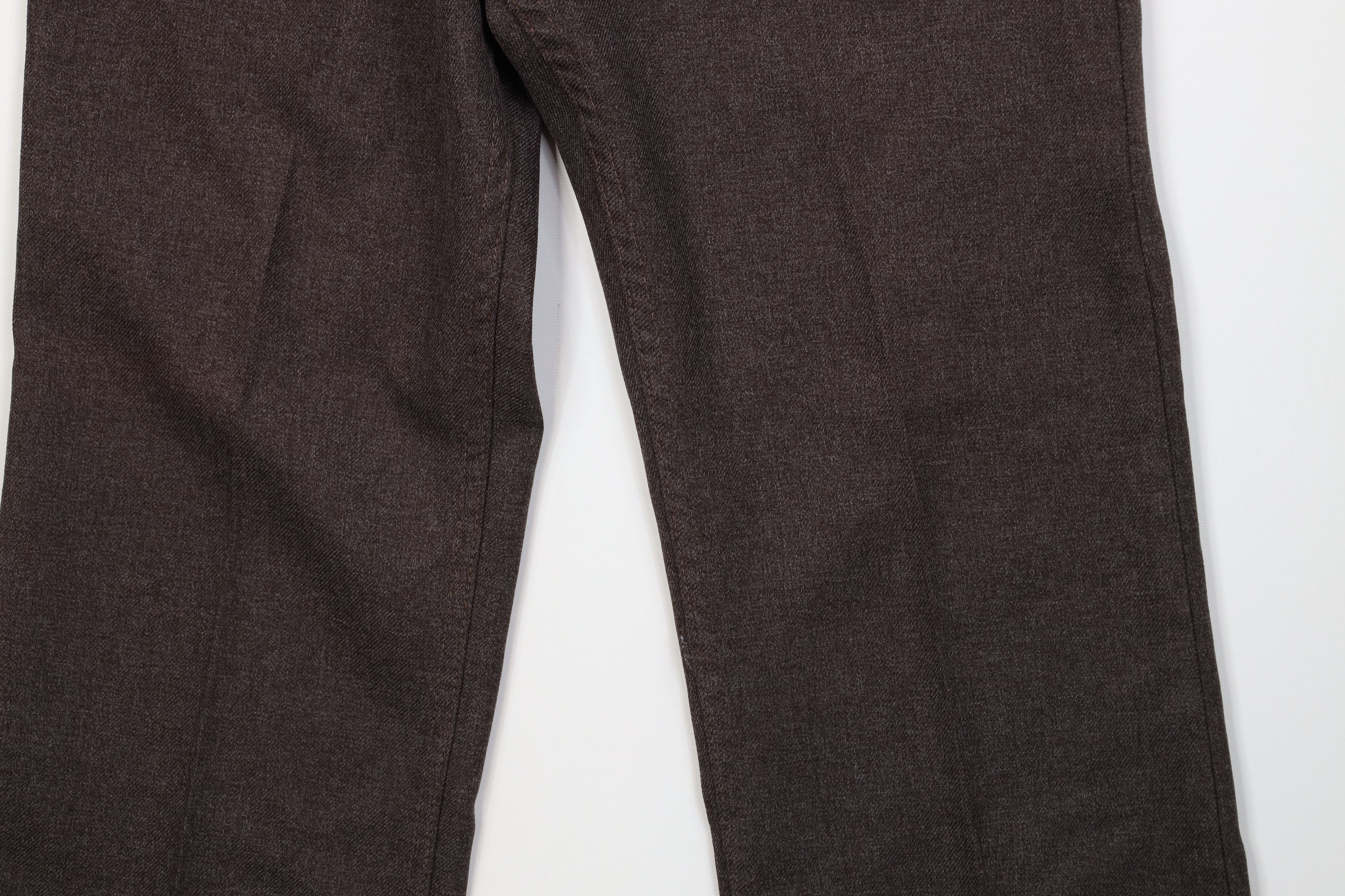 Wrangler Vintage 90s Wrangler Flare Wide Leg Chino Pants Brown USA Size US 36 / EU 52 - 4 Thumbnail
