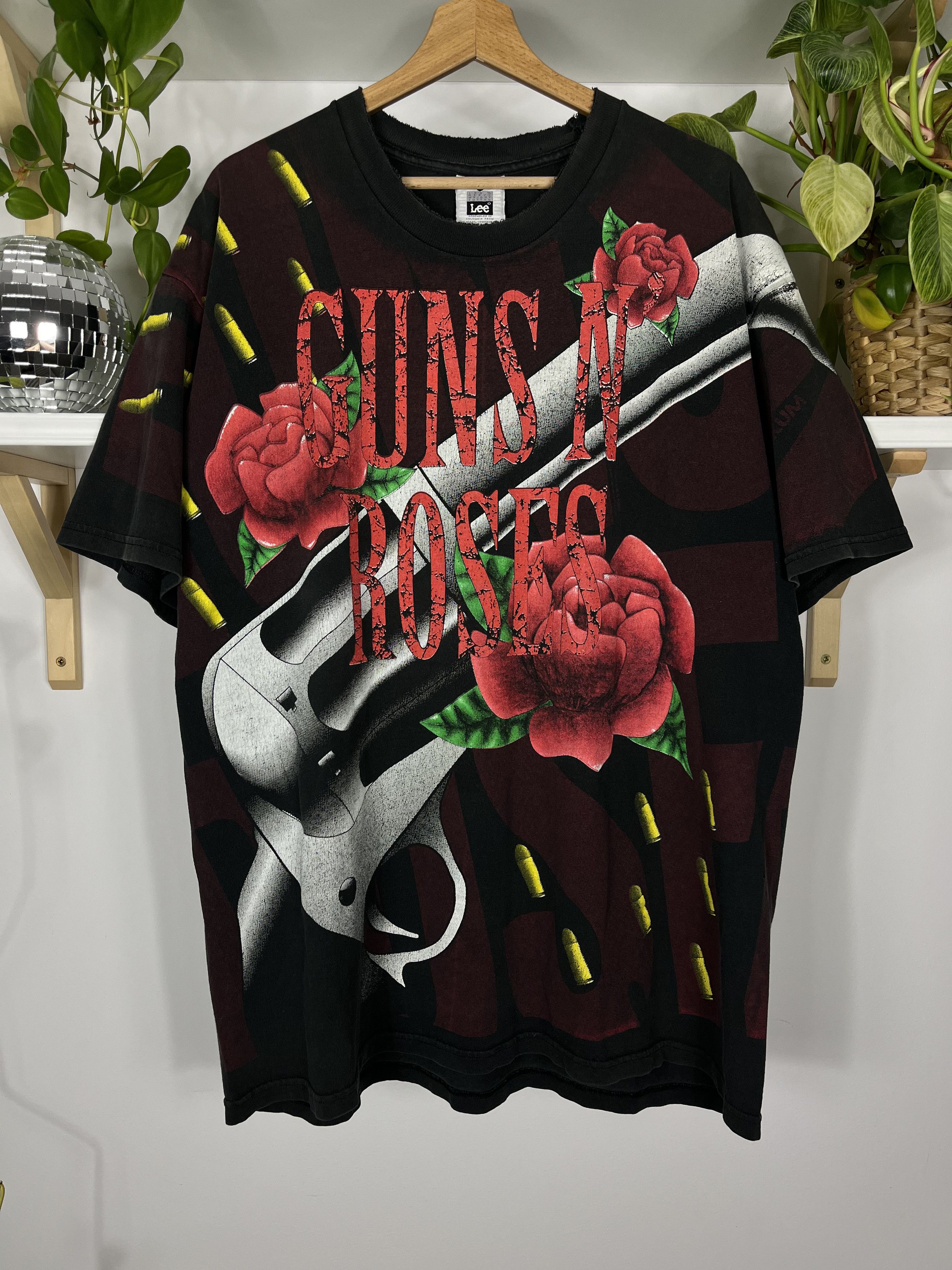 90s Guns N' Roses AOP Tシャツ ACME XL s-l400.jpg