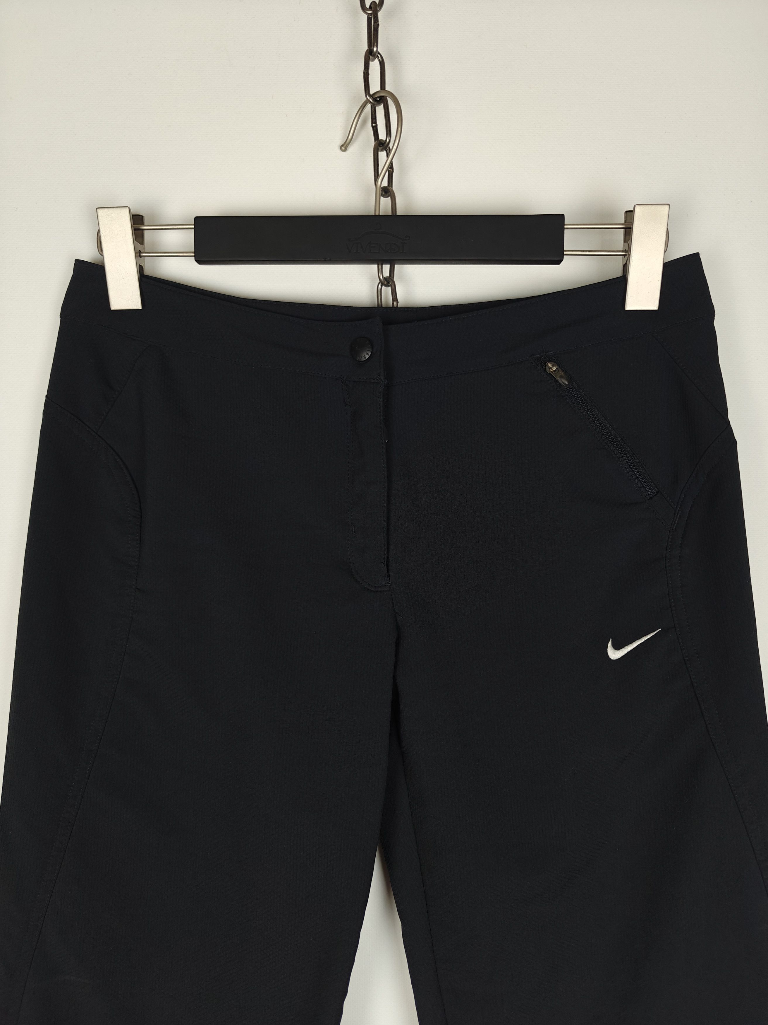 Nike Nike Dry Fit Streetwear Pants Drill Black VTG size 32x29 Size US 32 / EU 48 - 2 Thumbnail