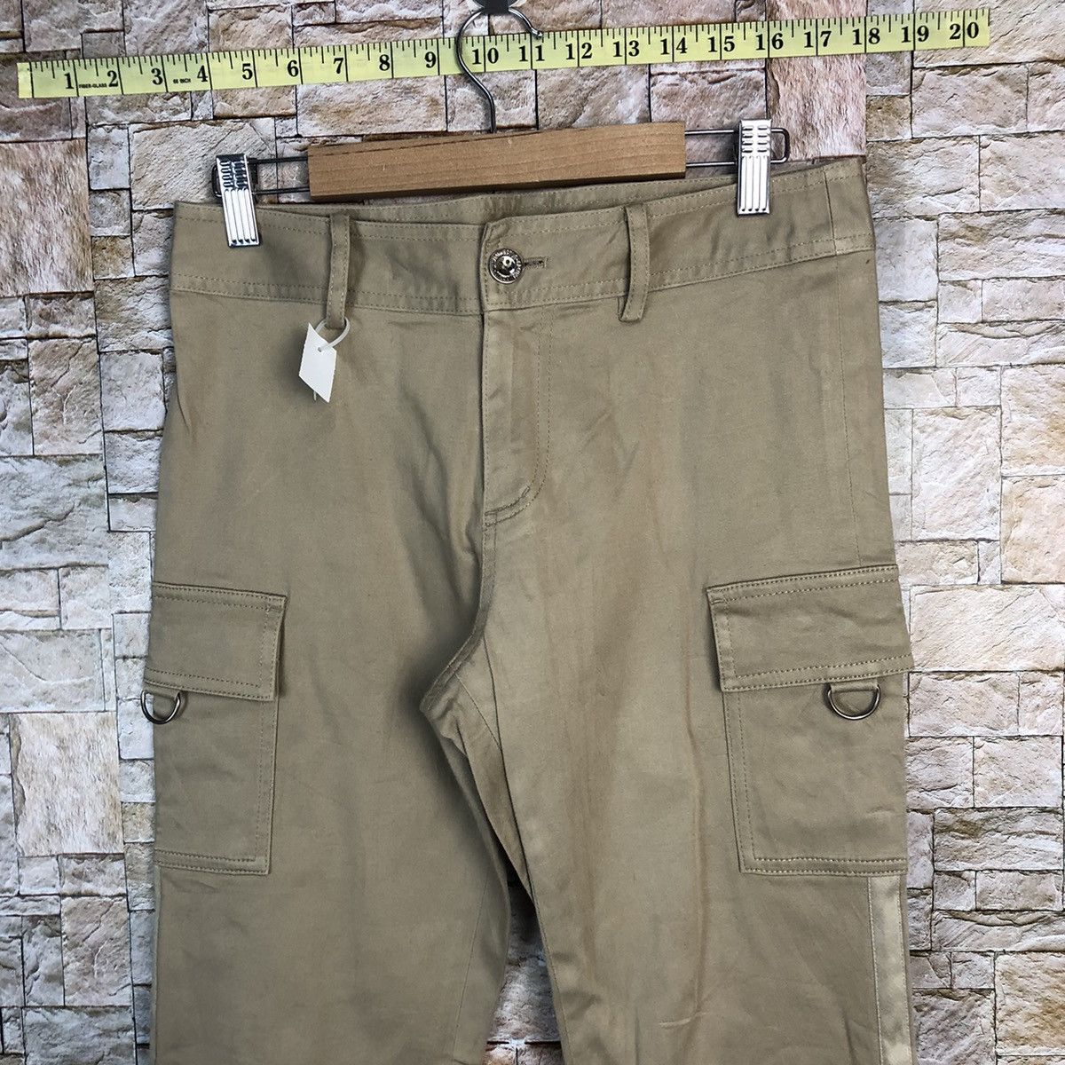 Japanese Brand Ecolo Casual Brown Cargo Multipocket Pants #A321 Size US 28 / EU 44 - 5 Thumbnail