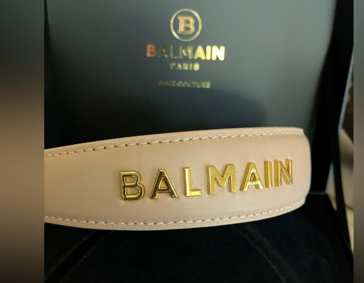 Balmain Balmain Hair Couture Leather Headband Size ONE SIZE - 9 Thumbnail