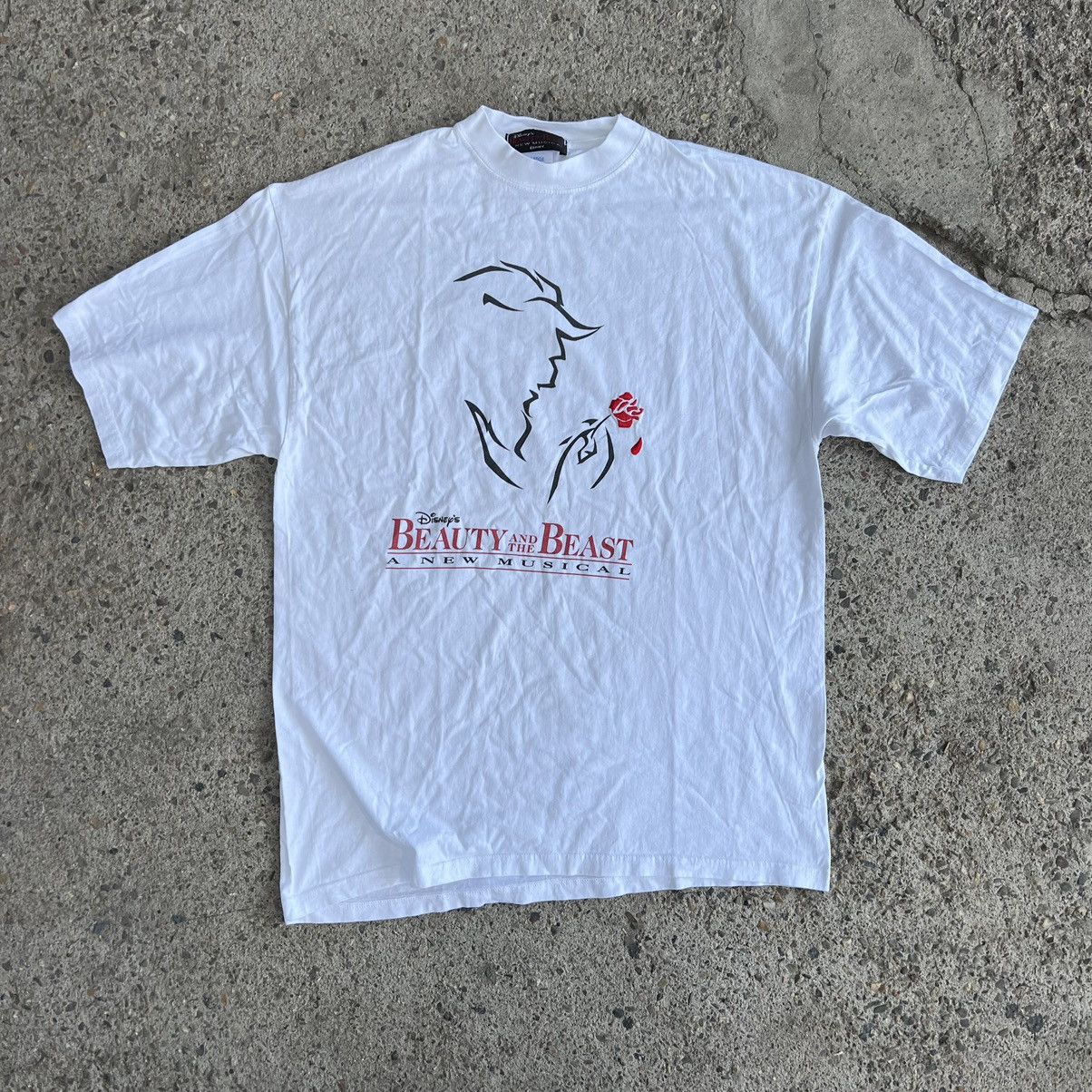 Cartoon Network × Japanese Brand × Vintage Vintage Beauty and The Beast t shirt /Anime Akira Naruto Size US M / EU 48-50 / 2 - 1 Thumbnail
