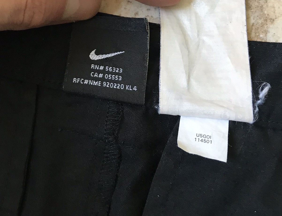 Nike Nike Vintage Golf Shorts Mens Sz 34 Black Size US 34 / EU 50 - 6 Thumbnail