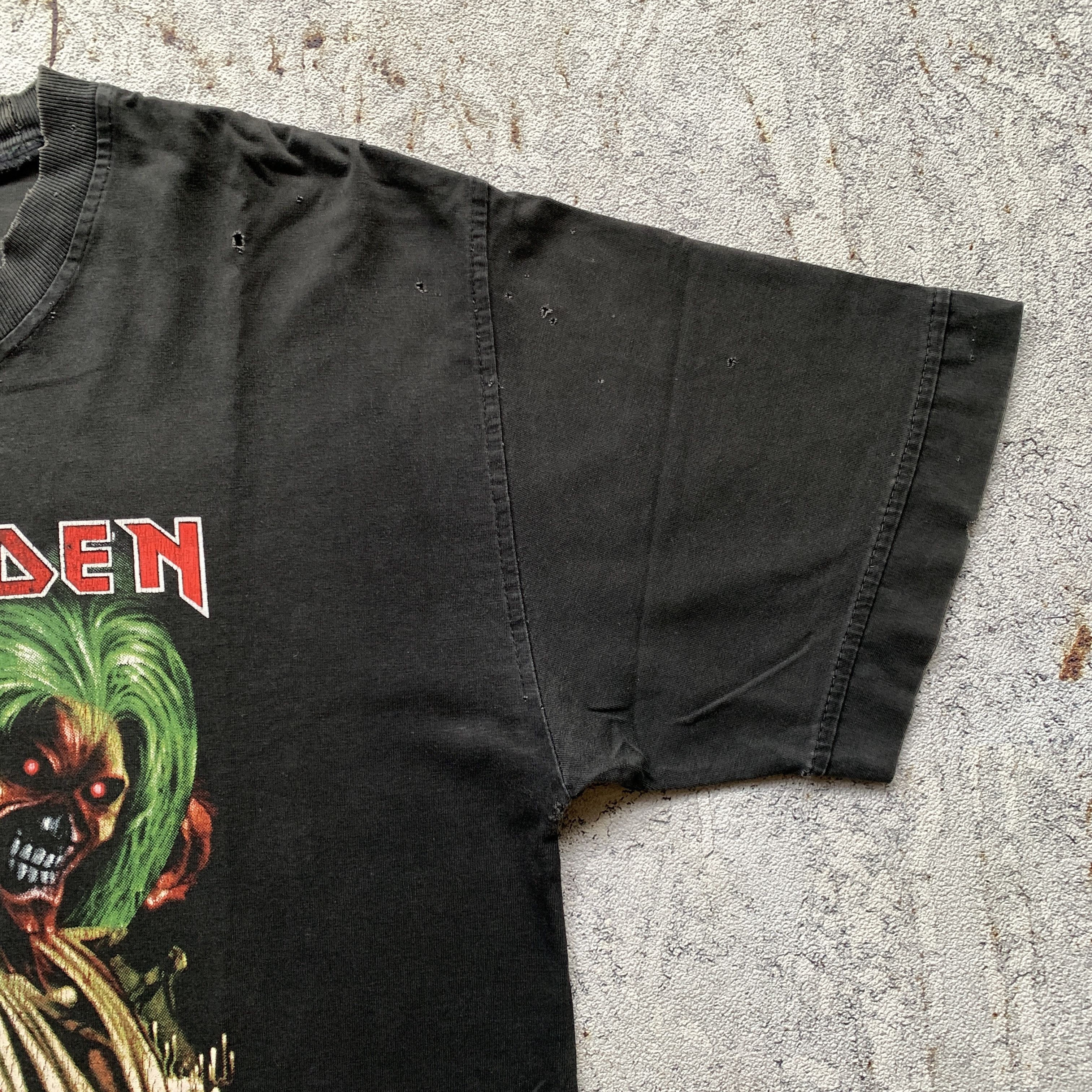 Band Tees Thrashed Iron Maiden Killer Band Tees Size US M / EU 48-50 / 2 - 6 Thumbnail