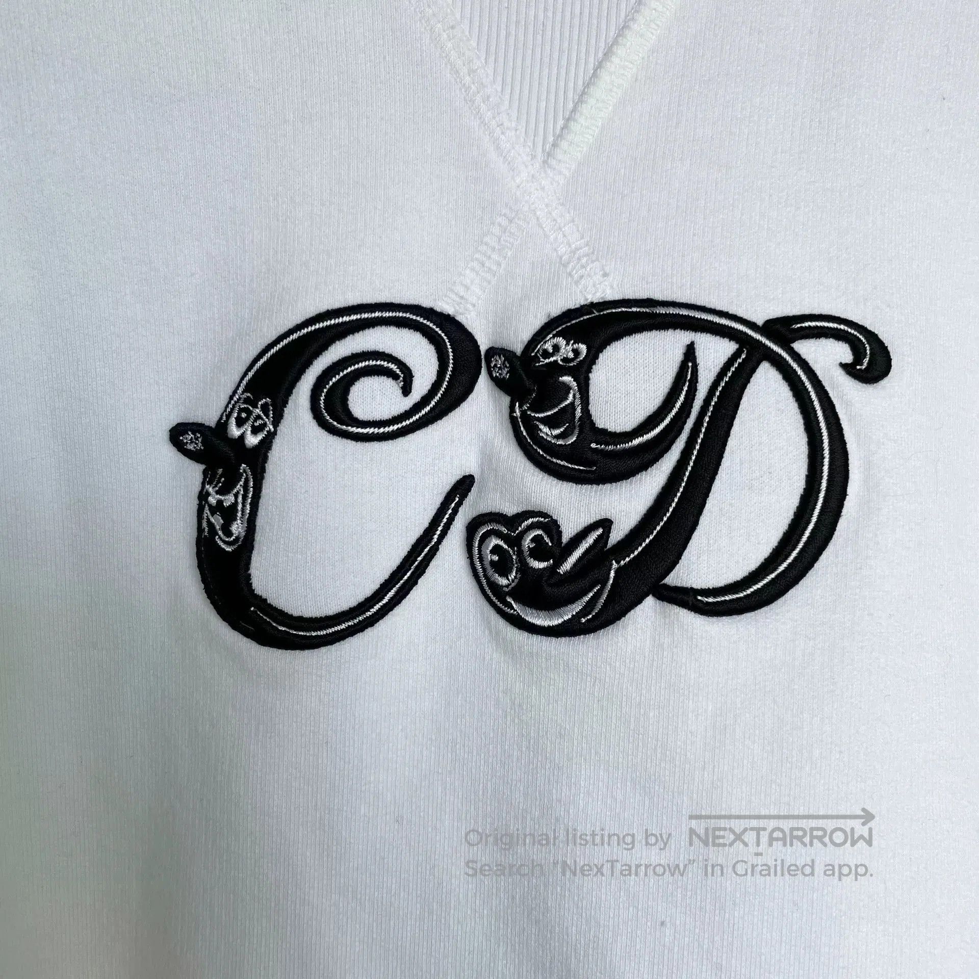Dior Dior x Kenny CD Logo Embroidered Hoodie. Size US M / EU 48-50 / 2 - 2 Thumbnail