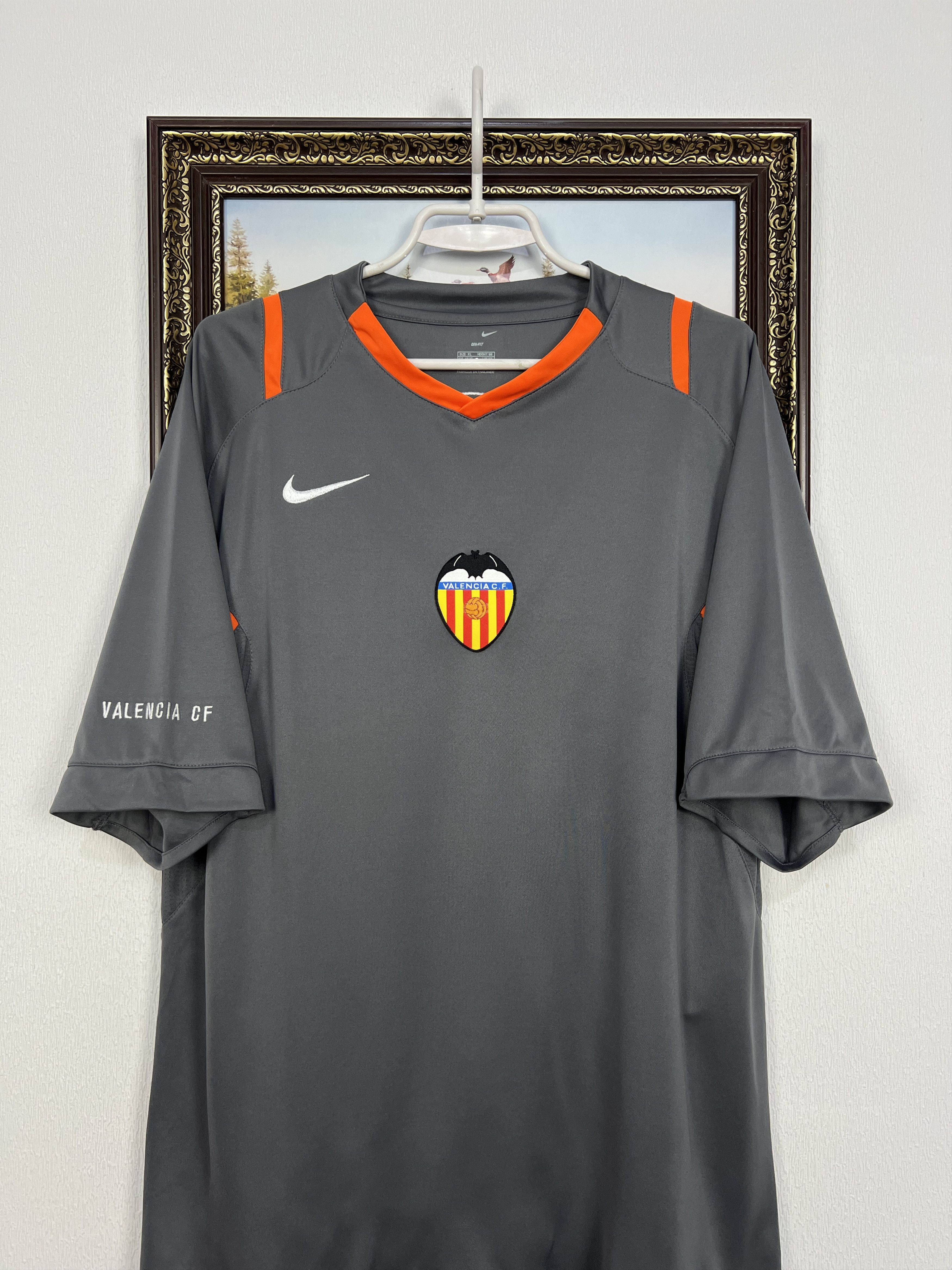 Nike Vintage Nike Valencia Football Shirt Train Soccer Mens Size US XL / EU 56 / 4 - 2 Thumbnail