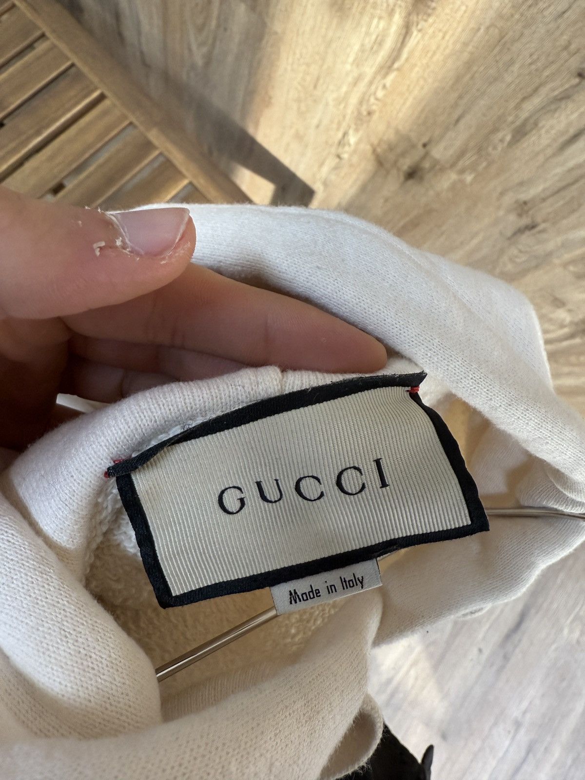 Gucci Gucci White Hoodie Size US S / EU 44-46 / 1 - 5 Thumbnail