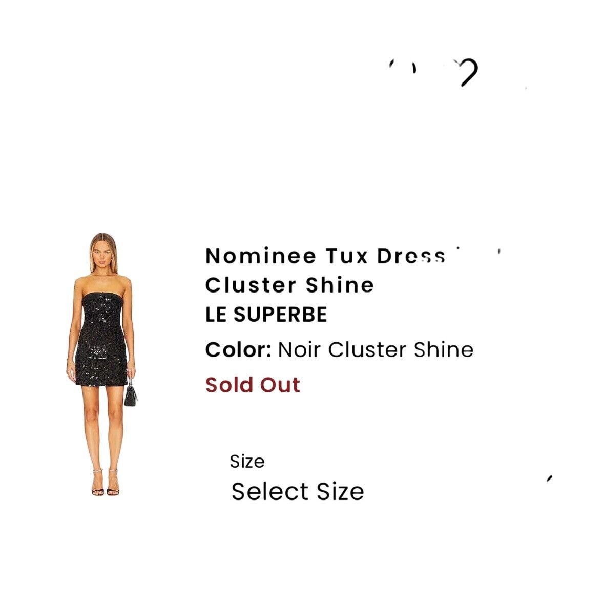 Le Superbe Anthropologie Revolve Le Superbe Nominee Tux Mini Dress In B Size M / US 6-8 / IT 42-44 - 12 Thumbnail