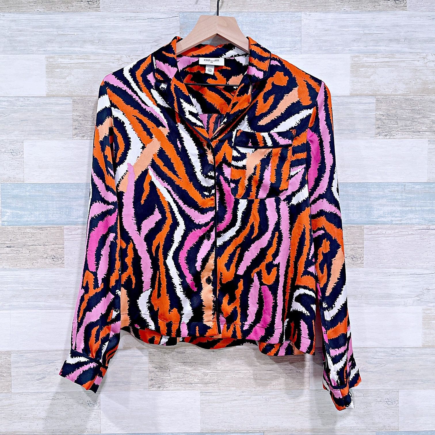 Diane von Furstenberg × Target Basics Diane Von Furstenburg x Target Zebra Short Pajama Set XXS Size ONE SIZE - 2 Thumbnail