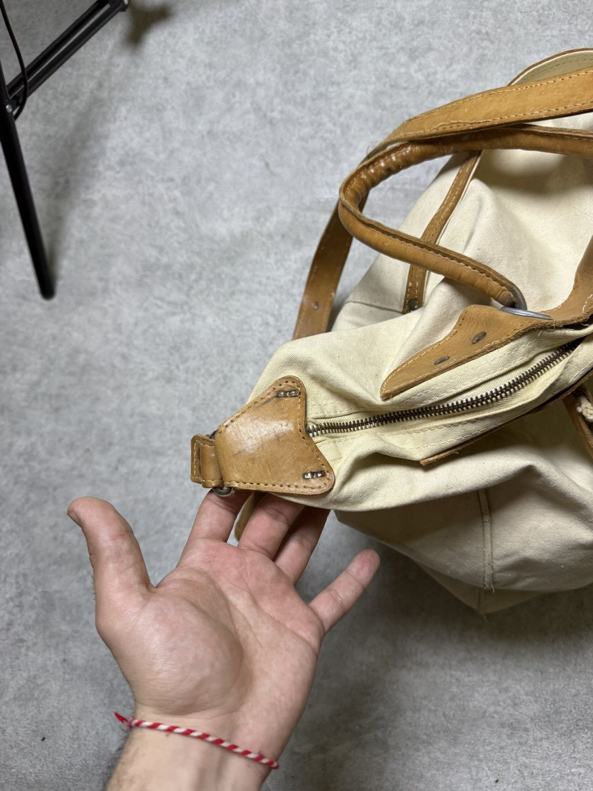Handmade US 1973SS Army Handmade Skull Bag RRL Military Ralph Lauren Size ONE SIZE - 10 Thumbnail