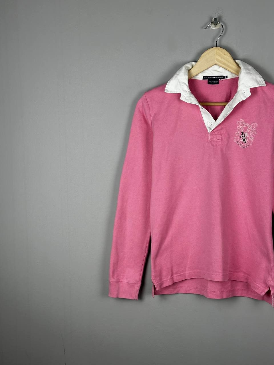 Polo Ralph Lauren Vintage Y2K Polo Ralph Lauren Rugby Shirt Long Sleeve Size S / US 4 / IT 40 - 2 Thumbnail