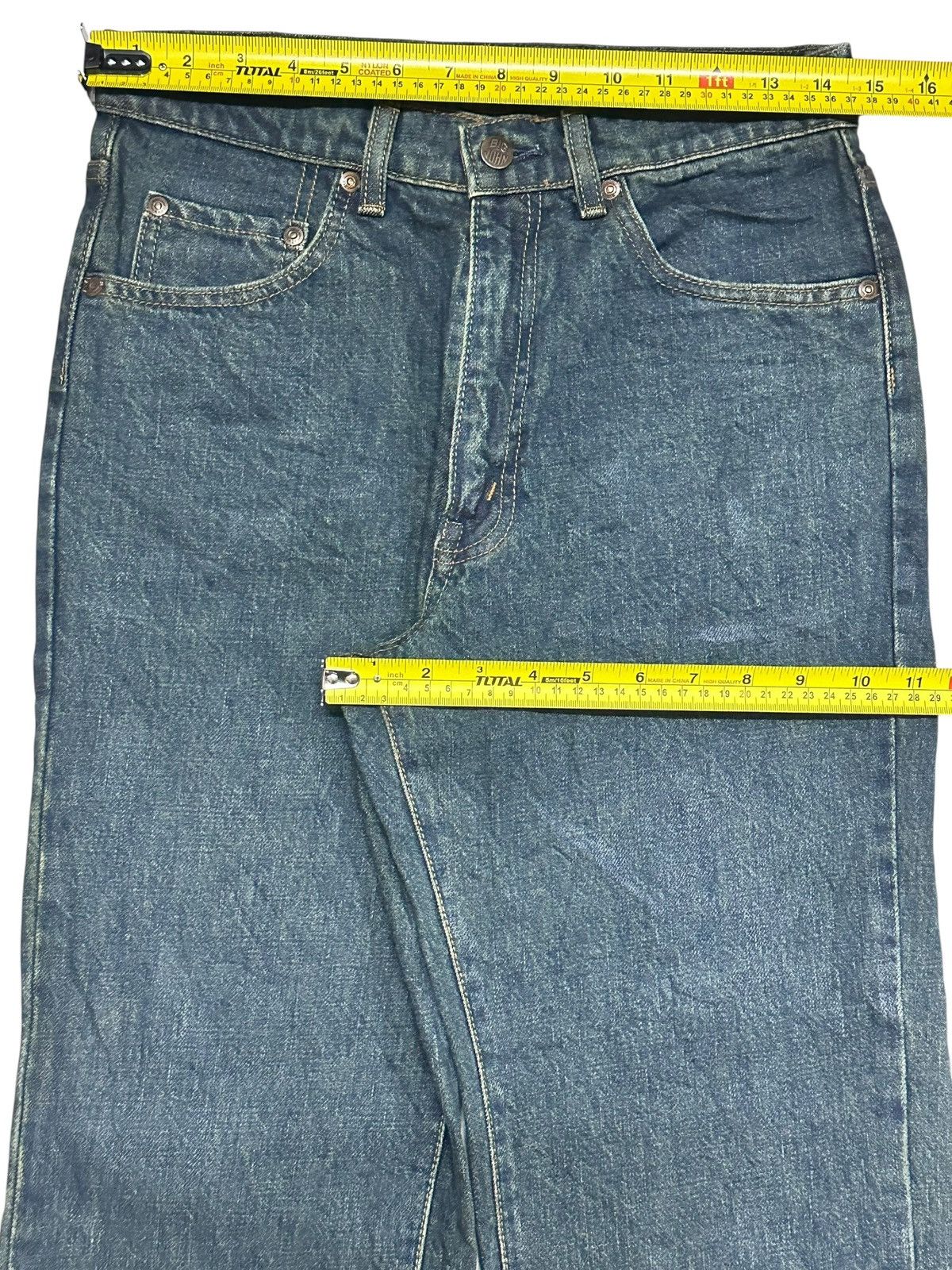 Big John Big John Vintage Straight Loose Style With Mudwash Size US 29 - 13 Thumbnail