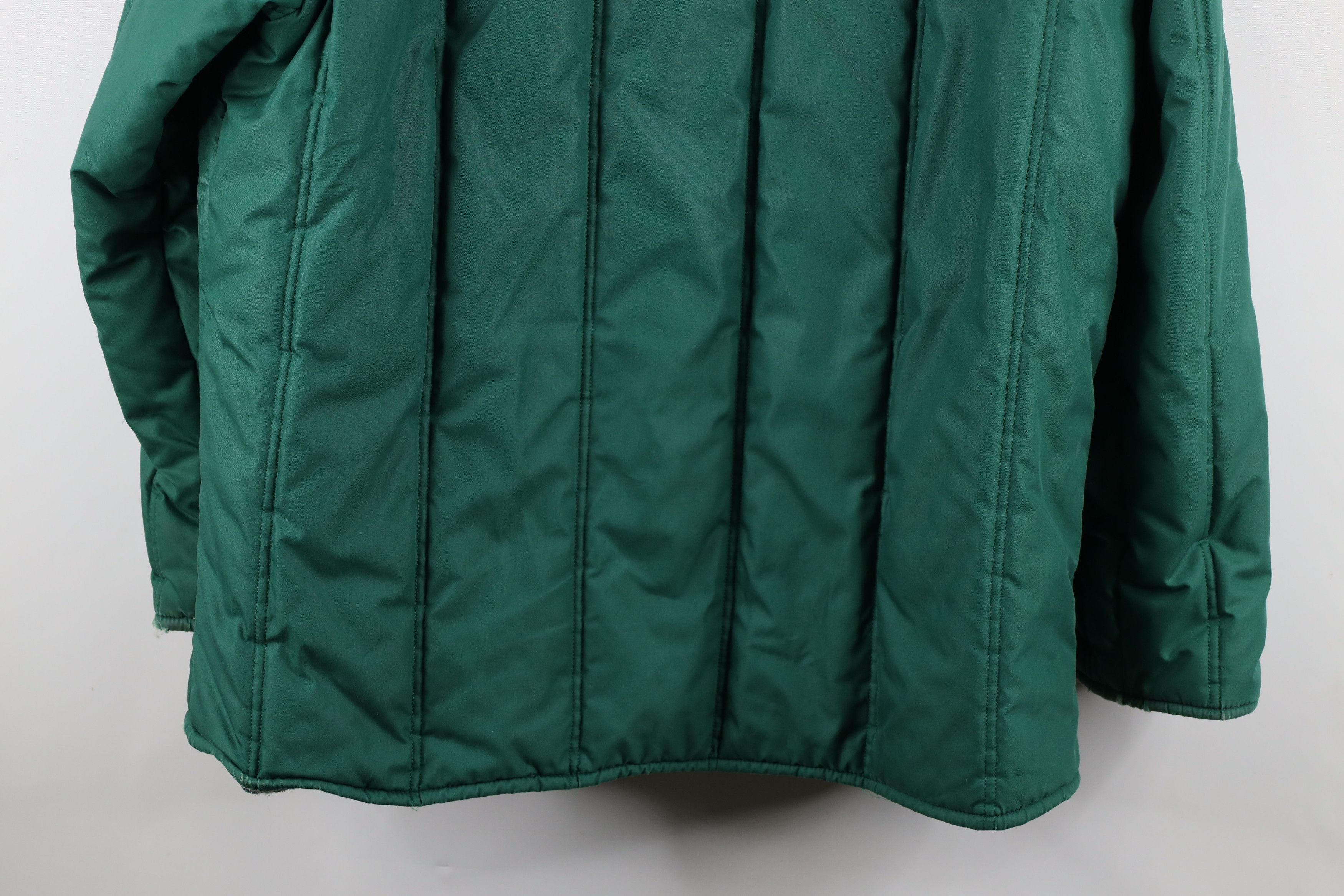 Vintage Vintage 70s Streetwear Hooded Quilted Puffer Jacket USA Size US L / EU 52-54 / 3 - 14 Thumbnail