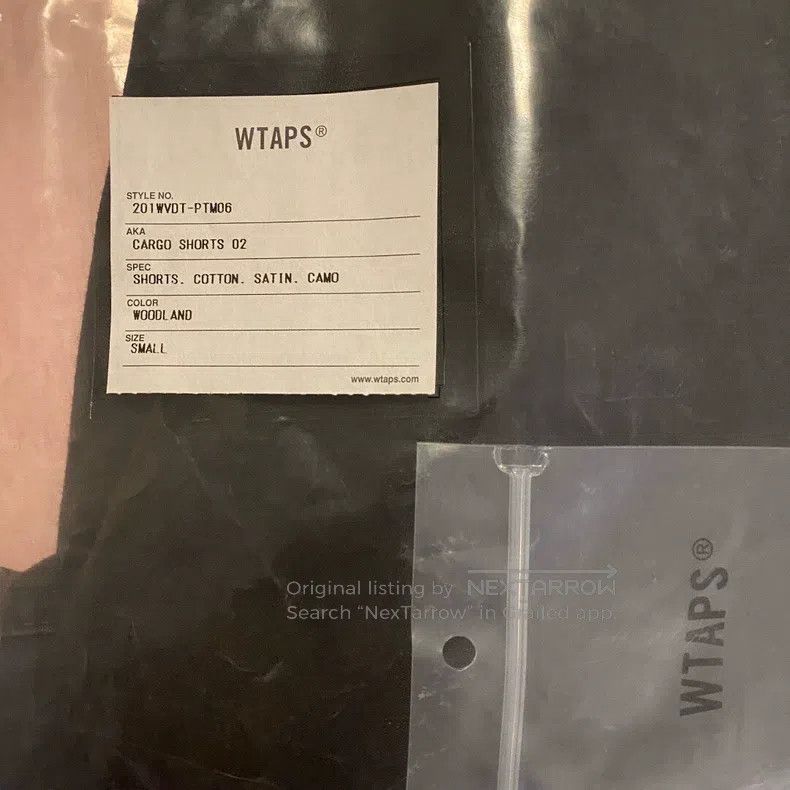 Wtaps Wtaps size 1 Black camouflage work pants Size US 39 - 8 Thumbnail