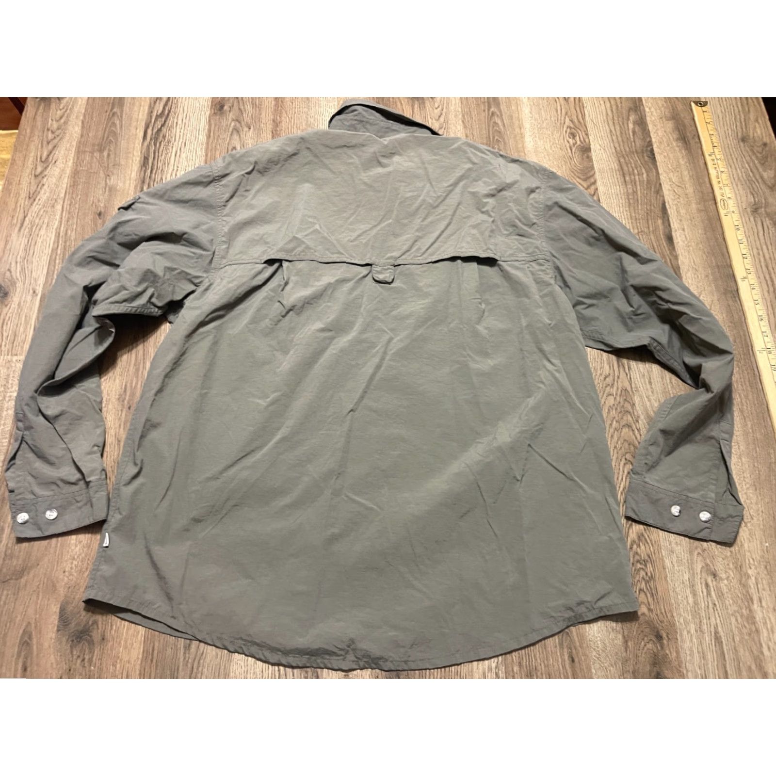 Vintage REI Shirt Men's Size Large Green Long Sleeve Button Up Chest Pockets Size US L / EU 52-54 / 3 - 2 Thumbnail