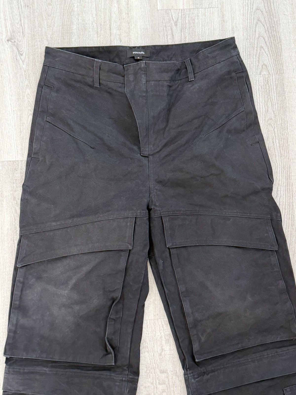 Entire Studios Entire Studios Heavy Canvas Wide Leg Cargo Pants 36 Size US 36 / EU 52 - 1 Thumbnail