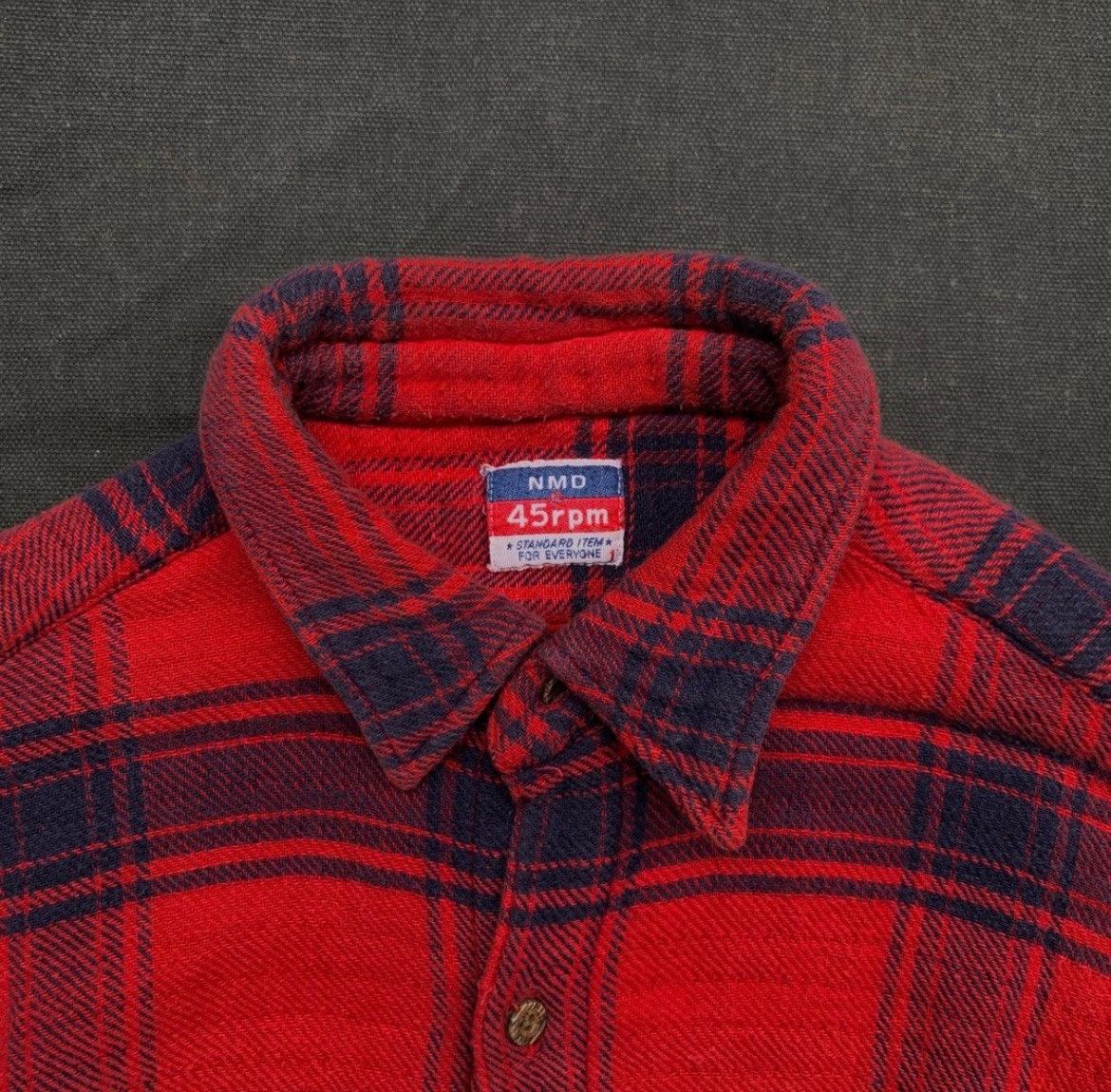 45rpm × Japanese Brand 45rpm Flannel Shirt Size US S / EU 44-46 / 1 - 2 Thumbnail