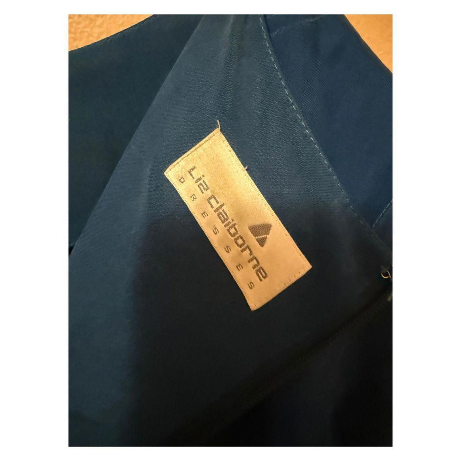 Other Vintage 90s Liz Claiborne 100% Silk Cocktail Dress, Rare Size S / US 4 / IT 40 - 2 Thumbnail