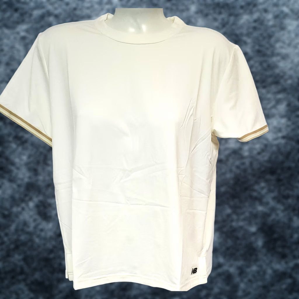 New Balance Womens New Balance SST Storm Legacy White Nylon Athletic Tee T-Shirt Size S White Size S / US 4 / IT 40 - 1 Thumbnail
