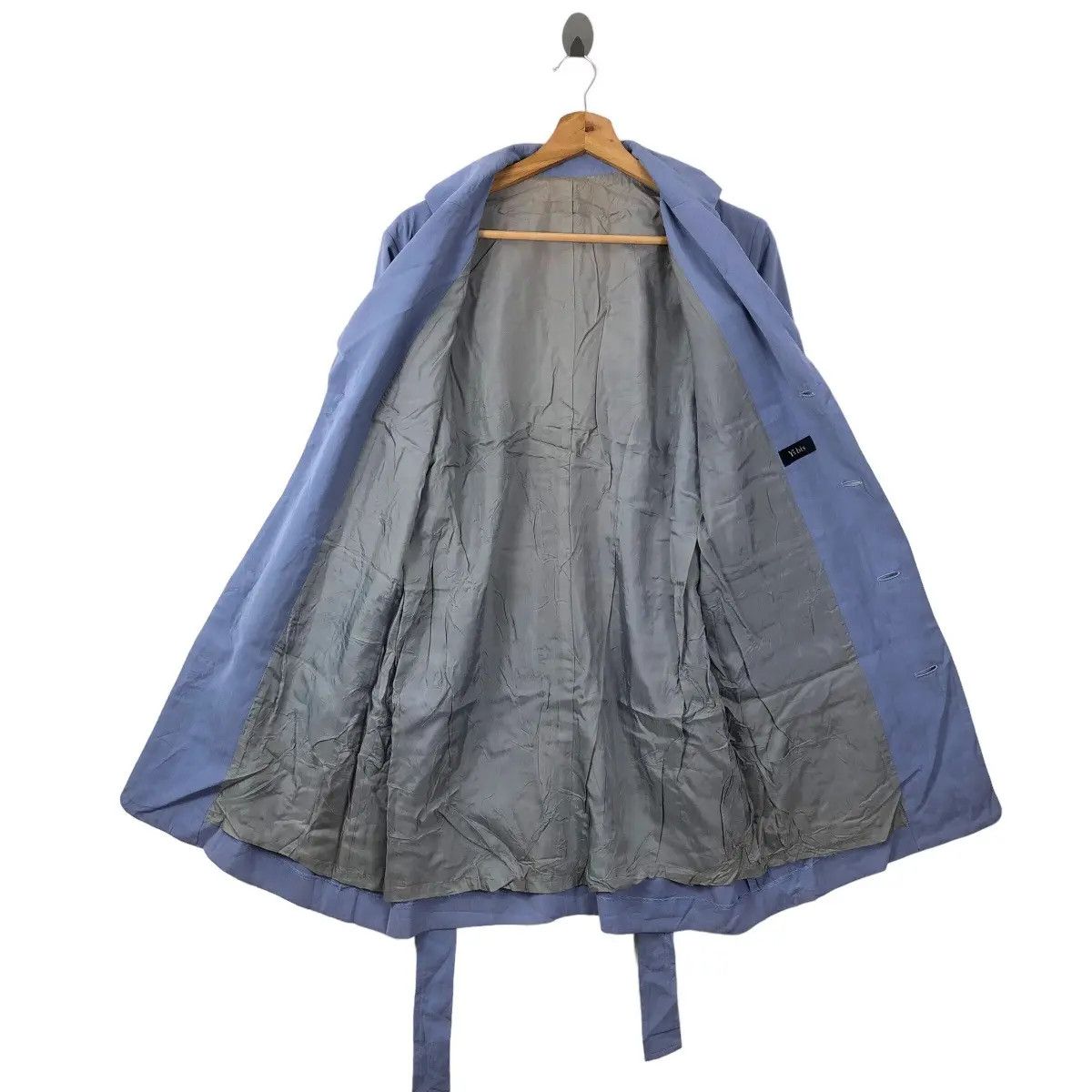 Yohji Yamamoto Vtg YOHJI YAMAMOTO Y’s 1996 Collection Trench Coat Jacket Size M / US 6-8 / IT 42-44 - 9 Thumbnail