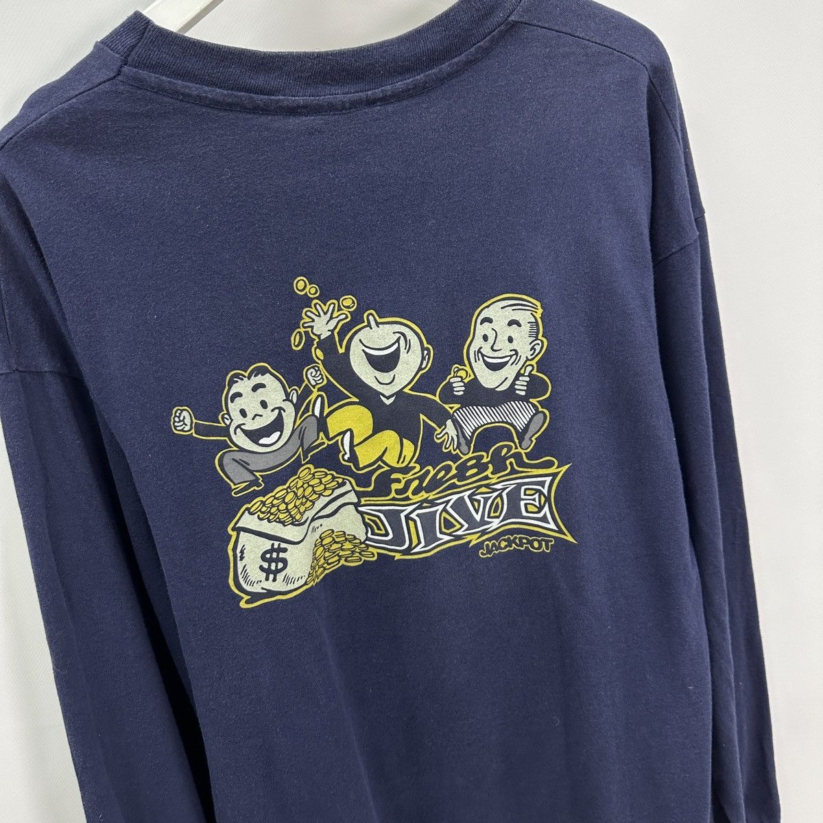 Vintage Vintage 90s Freshjive Jackpot Longsleev California sk y2k og Size US XL / EU 56 / 4 - 6 Thumbnail