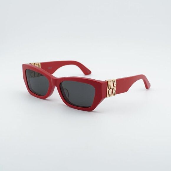 Dior Dior MISSDIOR S1F 35A0 Sunglasses Red Square Frame Size ONE SIZE - 1 Thumbnail