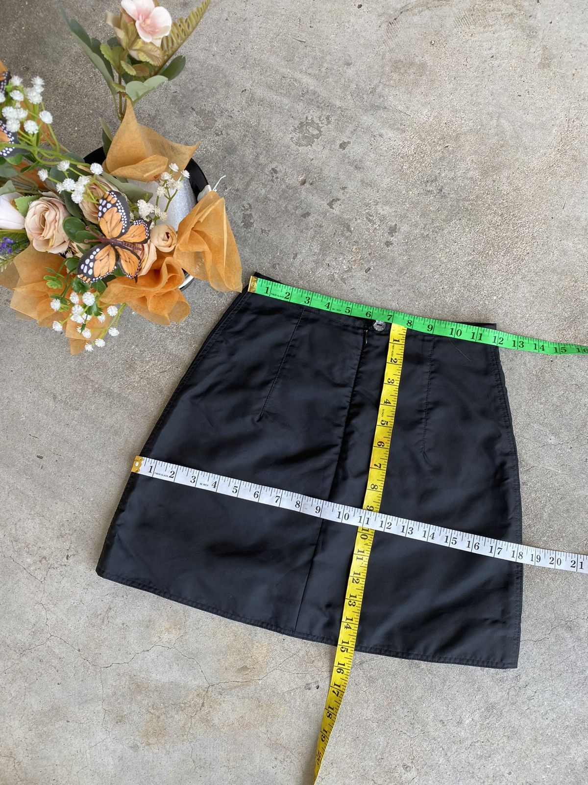 Fendi 🔥 Rare 🔥 Vintage Fendi Jeans Mini Skirt Size 23" - 9 Thumbnail