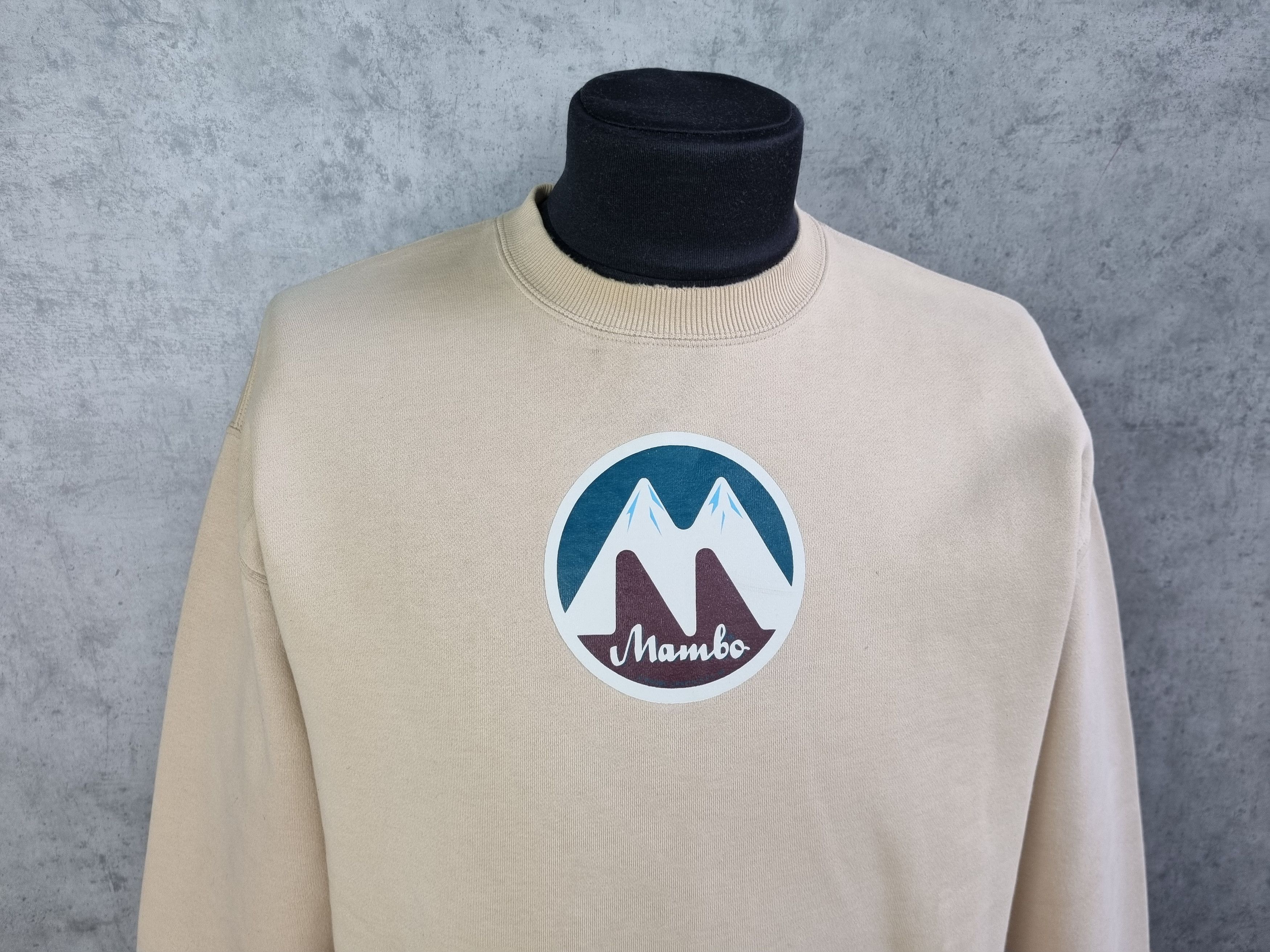 Mambo × Only The Blind × Powell Peralta 90s MAMBO Mountains Logo Vintage Sweatshirt Size US M / EU 48-50 / 2 - 7 Thumbnail