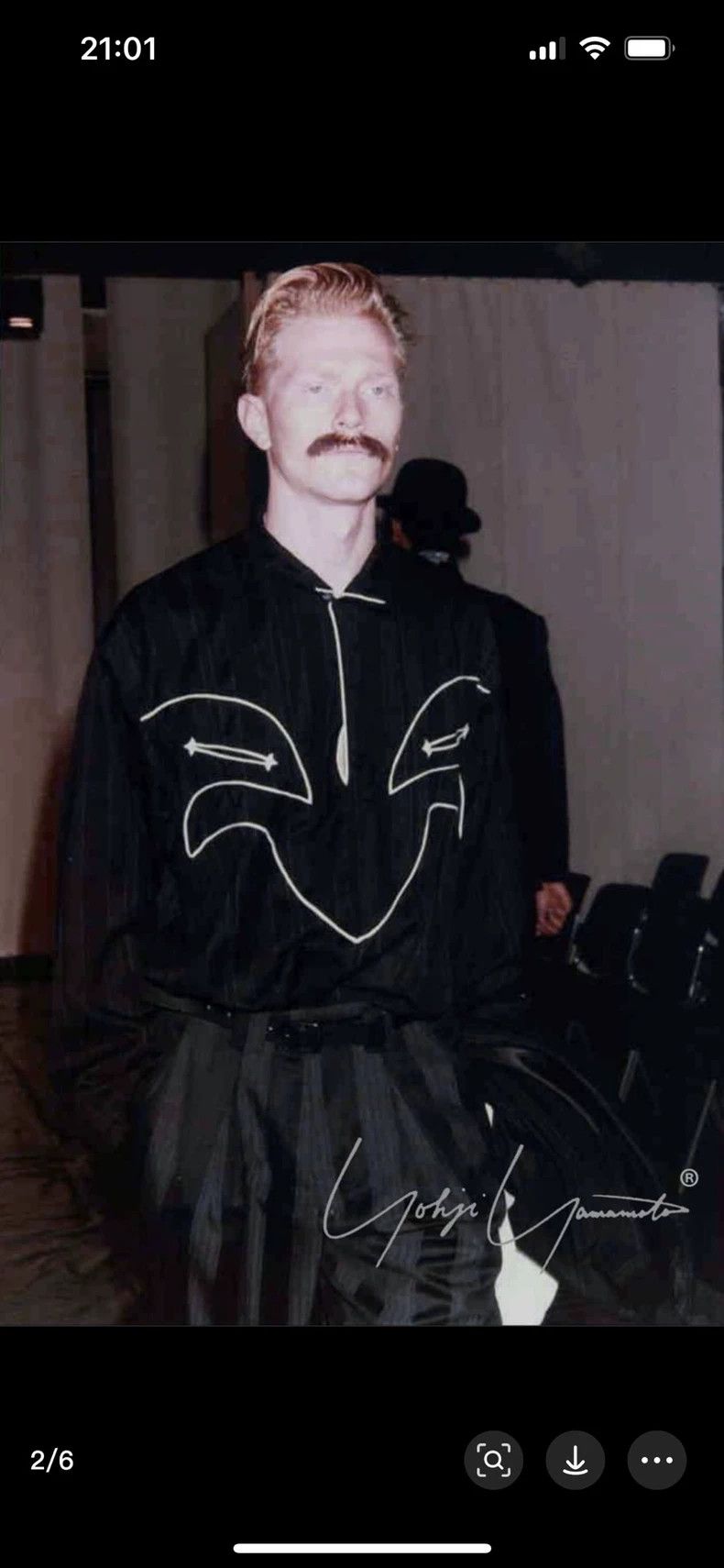 Yohji Yamamoto Yohji Yamamoto 85aw Half Placket Western Shirt 2502-Nextarr Size US M / EU 48-50 / 2 - 3 Thumbnail