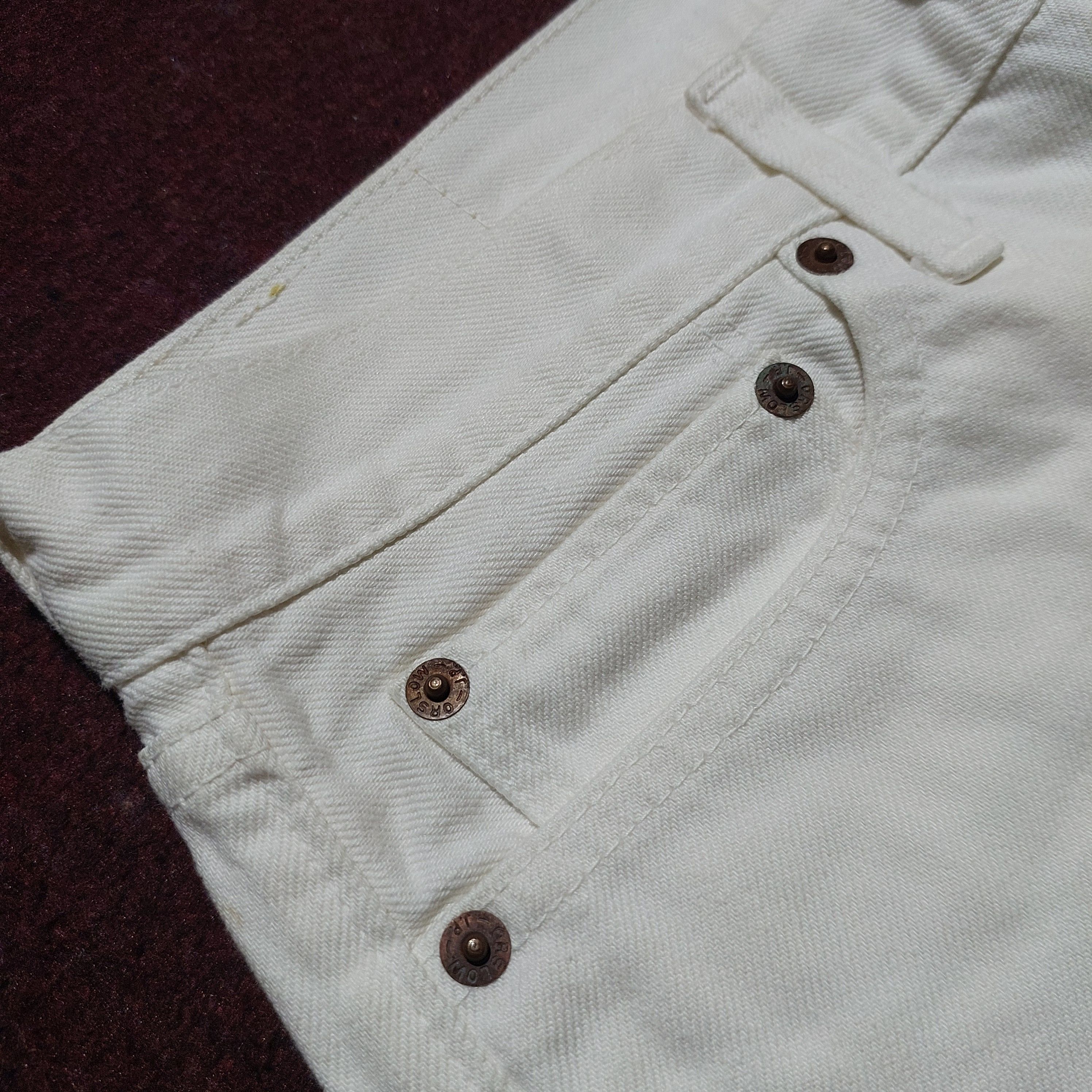 Orslow Orslow Japan white slim fit jeans Size US 30 / EU 46 - 6 Thumbnail