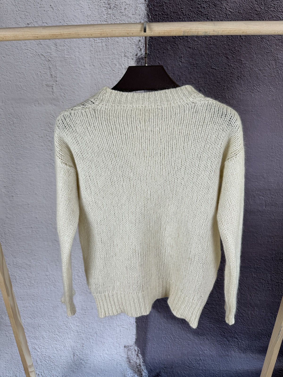 Isabel Marant Isabel Marant Etoile beige super kid mohair oversize sweater Size XS / US 0-2 / IT 36-38 - 16 Thumbnail