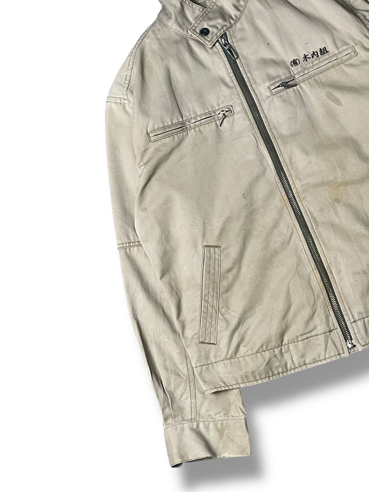 Dickies × Japanese Brand × Vintage Vintage DICKIES Multi pocket Zipper Jacket (88) Size US L / EU 52-54 / 3 - 4 Thumbnail