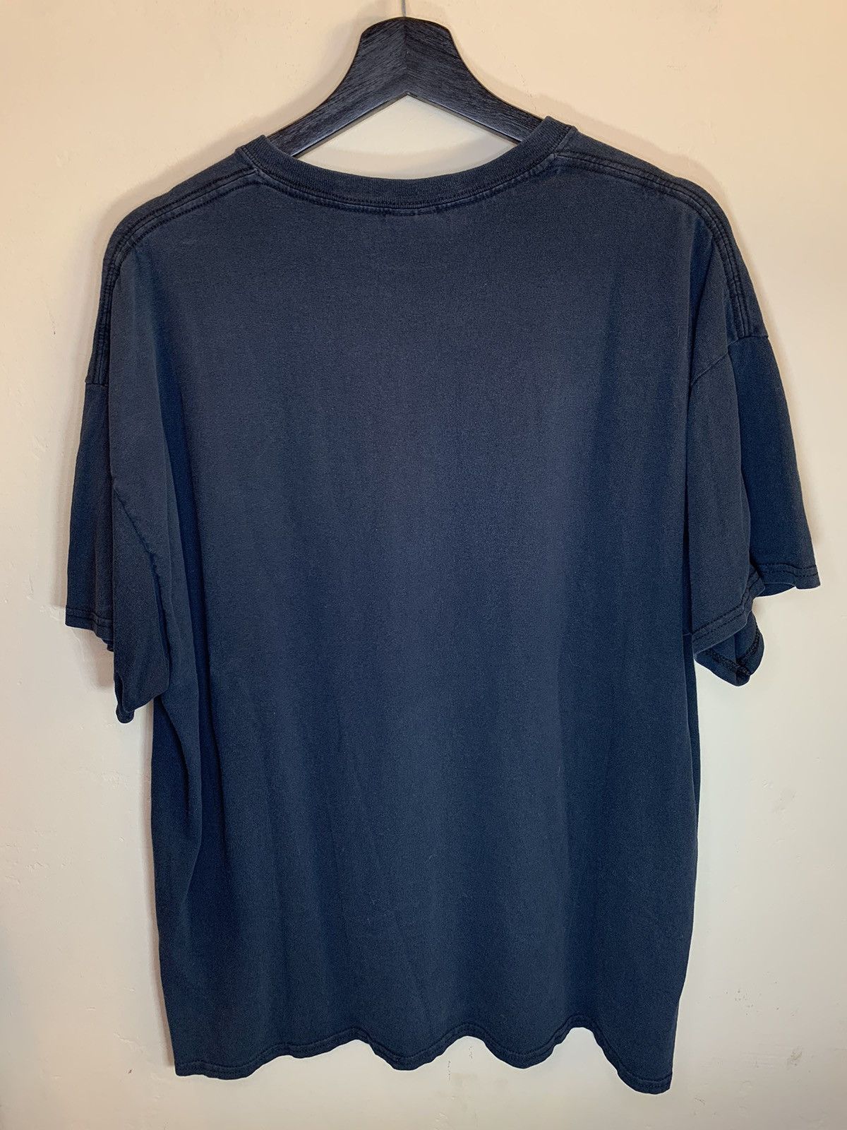 Vintage *RARE* Vintage God Over Money Jesus RUN DMC Parody T-Shirt Size US L / EU 52-54 / 3 - 3 Thumbnail