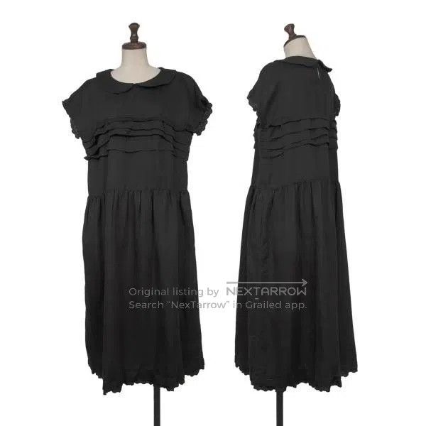 Comme des Garcons Comme des Garcons Black Retro Round Neck Dress Size M / US 6-8 / IT 42-44 - 1 Thumbnail