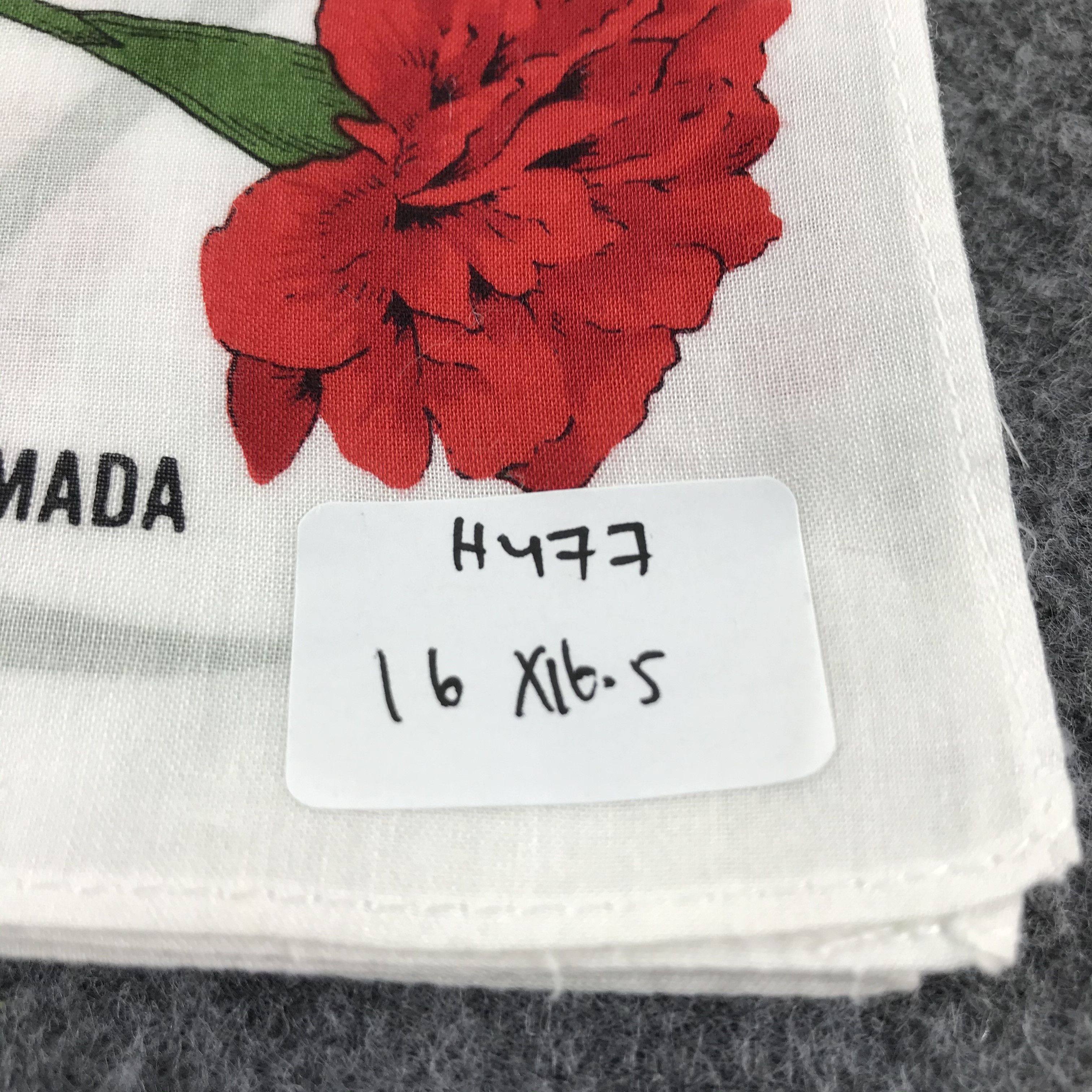 Junko Shimada 49AV Junko Shimada Handkerchief Neckerchief Bandana H477 Size ONE SIZE - 7 Thumbnail