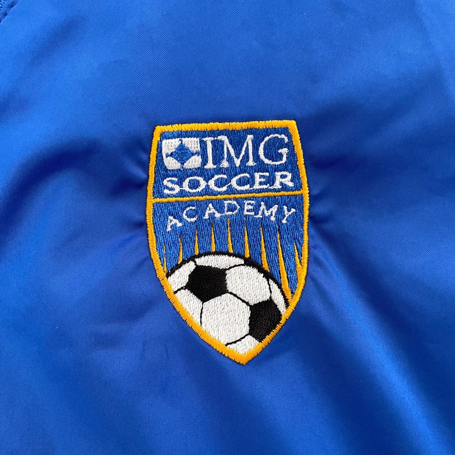 Nike Nike Team Windbreaker Soccer Academy IMG Lined Polyester Blue Small Adult Mens Jacket Pullover Band Collar Regular Size S Size US S / EU 44-46 / 1 - 4 Thumbnail