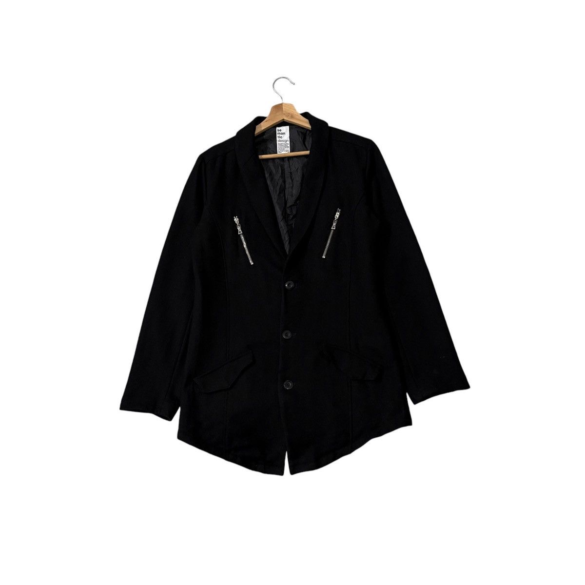 If Six Was Nine Vintage Semantic Design Seditionaries Punk Buttons Jacket Size US L / EU 52-54 / 3 - 1 Thumbnail