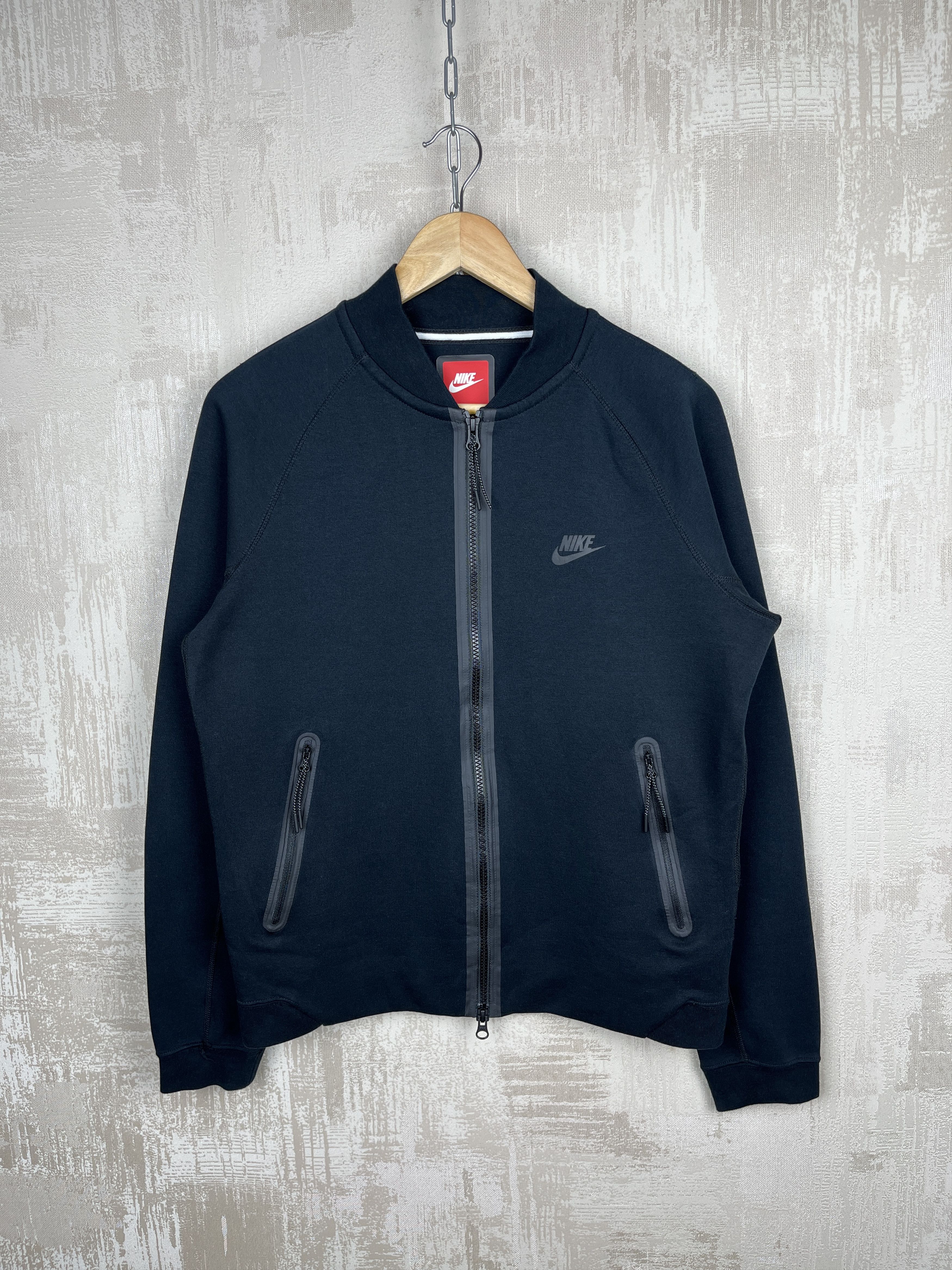 Nike Tech Fleece Varsity Track Bomber Jacket
