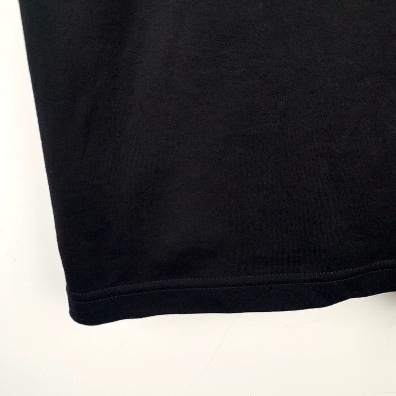 Burberry Burberry Burberry Black Cotton Short Sleeve T-Shirt-2507 Size M / US 6-8 / IT 42-44 - 5 Thumbnail
