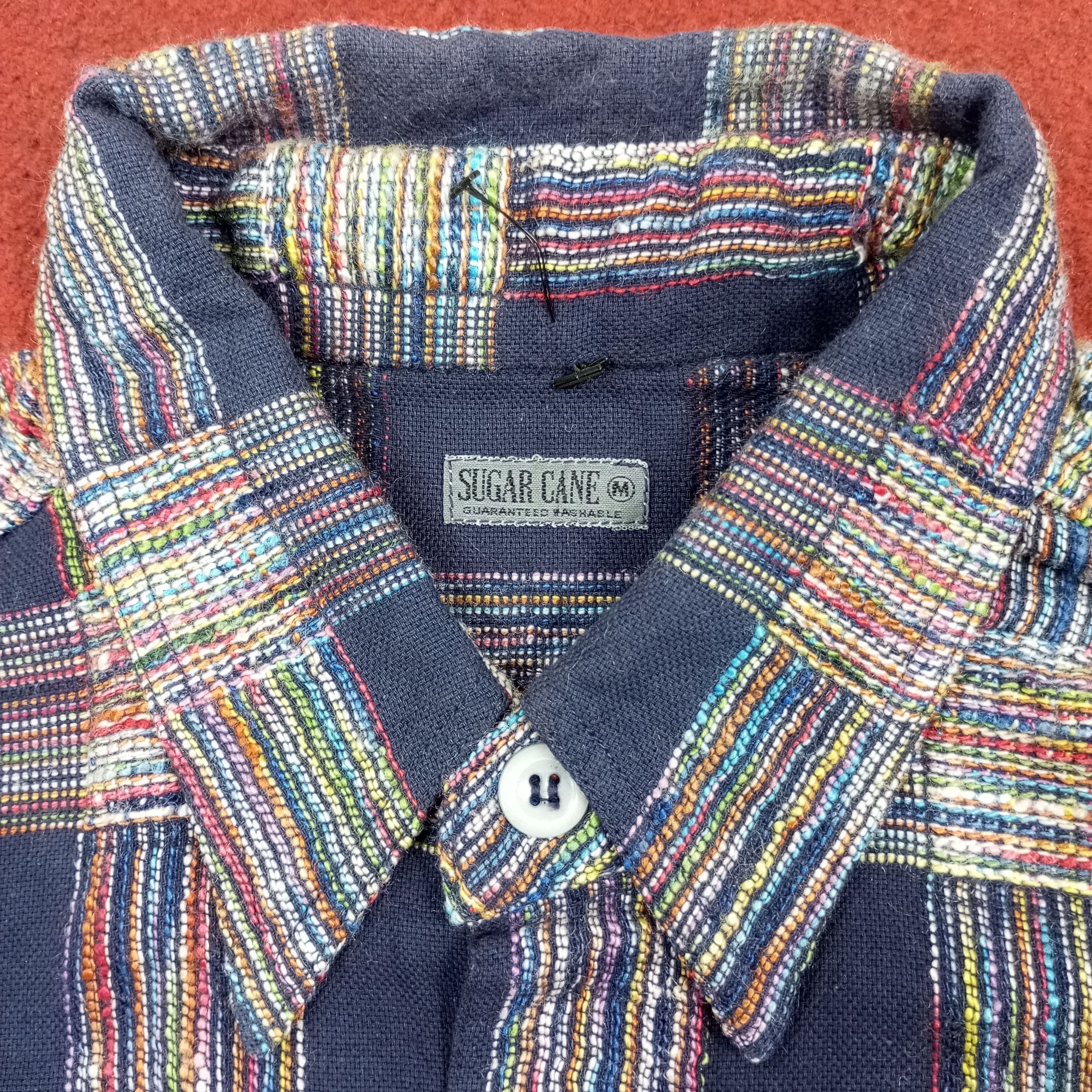 Japanese Brand × Sugar Cane × Vintage Sugar Cane Japanese Brand Double Pocket Design Shirt Size US M / EU 48-50 / 2 - 4 Thumbnail