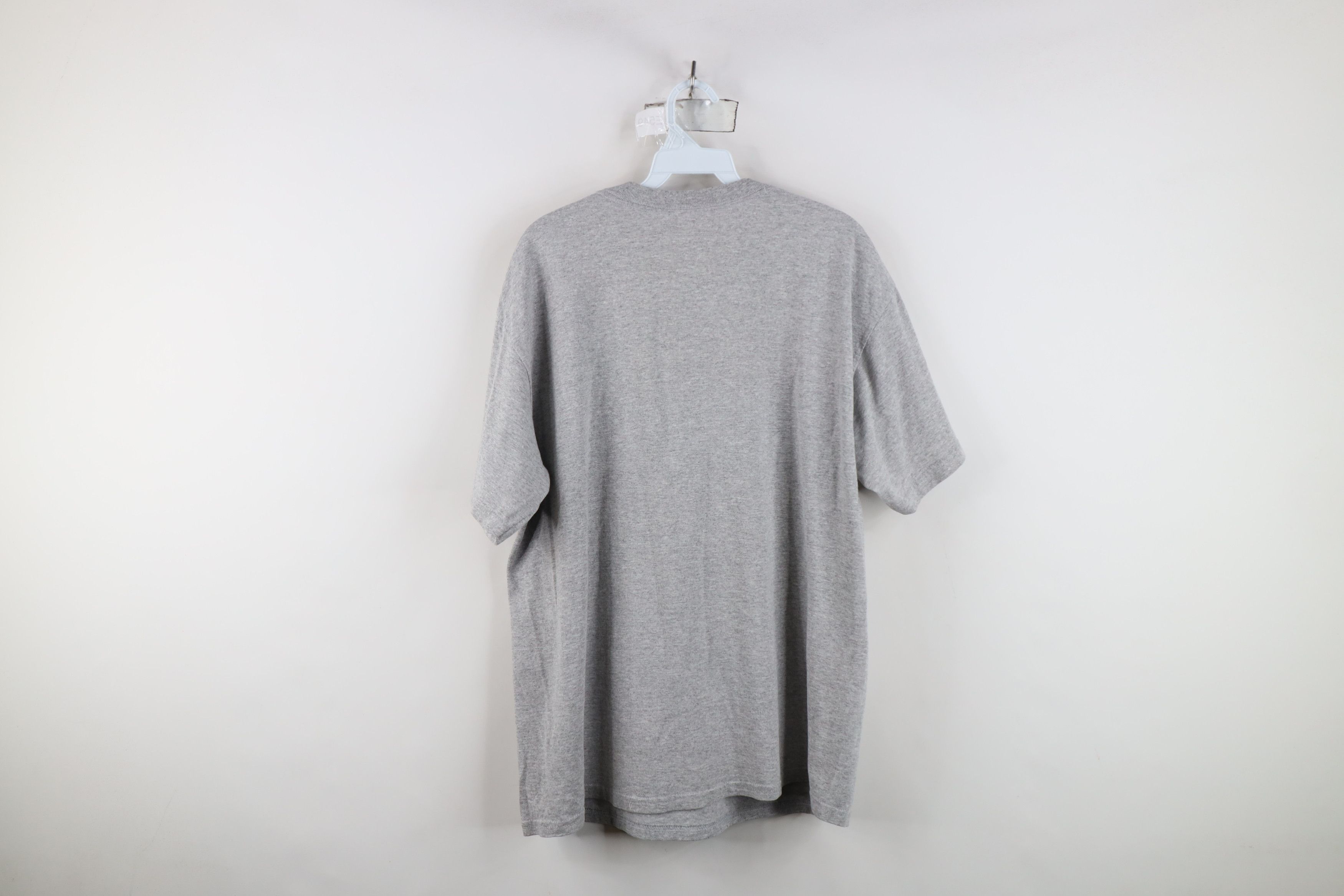 Vintage Vintage 90s University of Michigan Hockey T-Shirt Gray Size US L / EU 52-54 / 3 - 11 Thumbnail